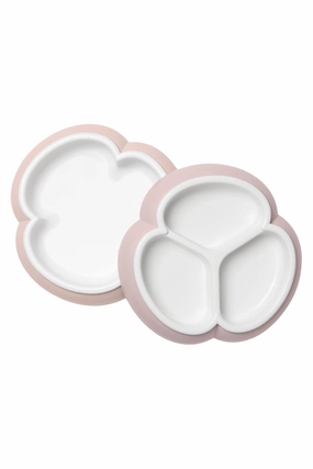 BabyBjörn Baby Plate Set, 2 Pack, Powder Pink