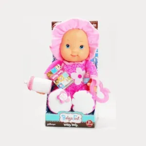 Baby's First - 11" Doll with attached Teething Ring & Baby Bottle