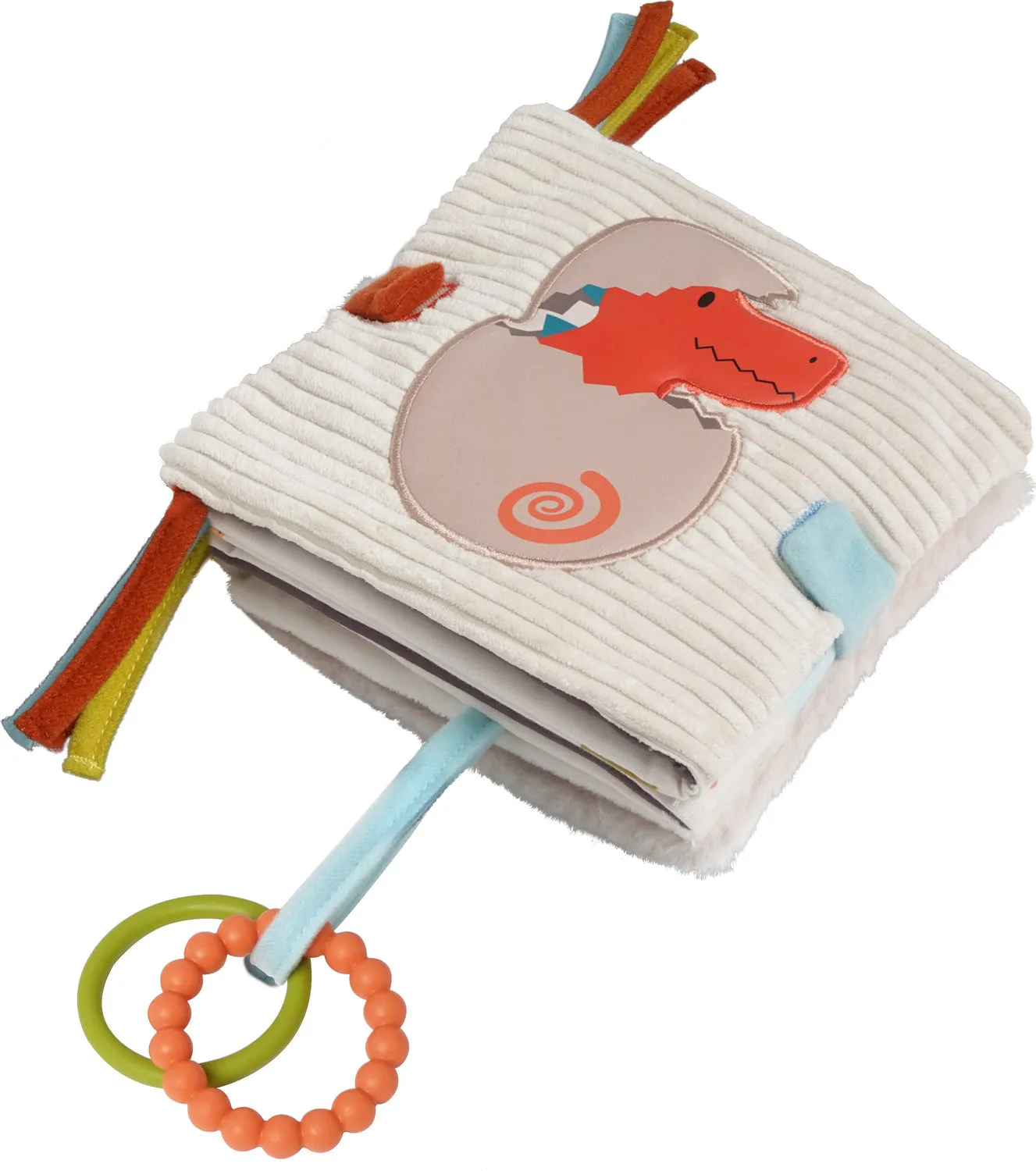 Baby's First Soft Activity Book 2-in-1 - Dino