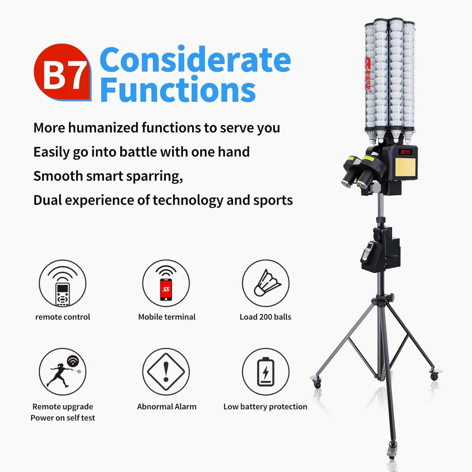 Badminton Machine Cheaper Badminton Training Equipment Badminton Trainer Machine