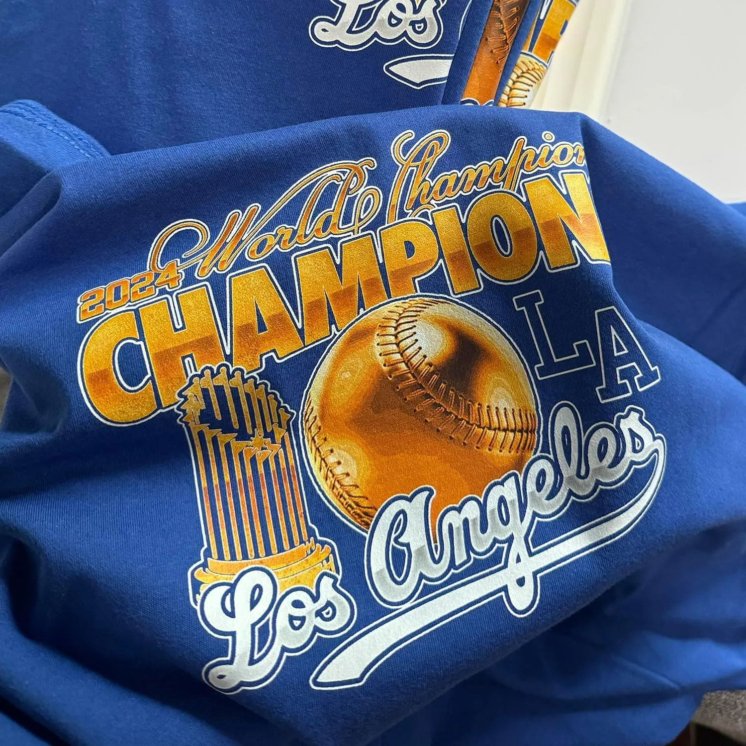 Baseball 2024 World Champions T-Shirt | Los Angeles LA New York NY Series Finals Merch | Premium Tee Shirt for Men & Women