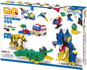 Basic 400 First Set| 400 Pieces | Age 5  | Creative, Educational Construction Toy Block | Made in Japan