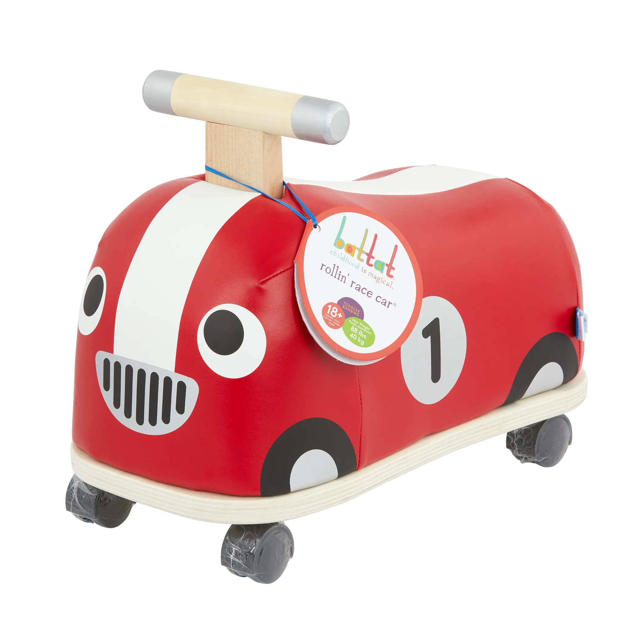 Battat - Rollin Ride On Race Car