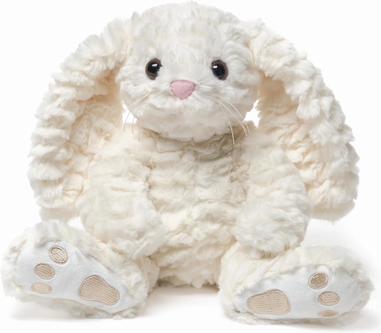 Bearington Collection Creamy The Easter Bunny Stuffed Animal, 10 Inch Plush Bunny