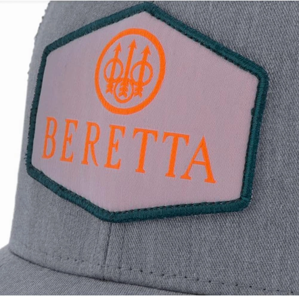 Beretta Men's Tkad Flexfit Trident Patch Outdoor Casual Cotton Trucker Hat