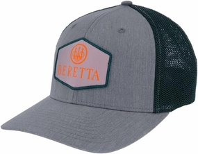 Beretta Men's Tkad Flexfit Trident Patch Outdoor Casual Cotton Trucker Hat