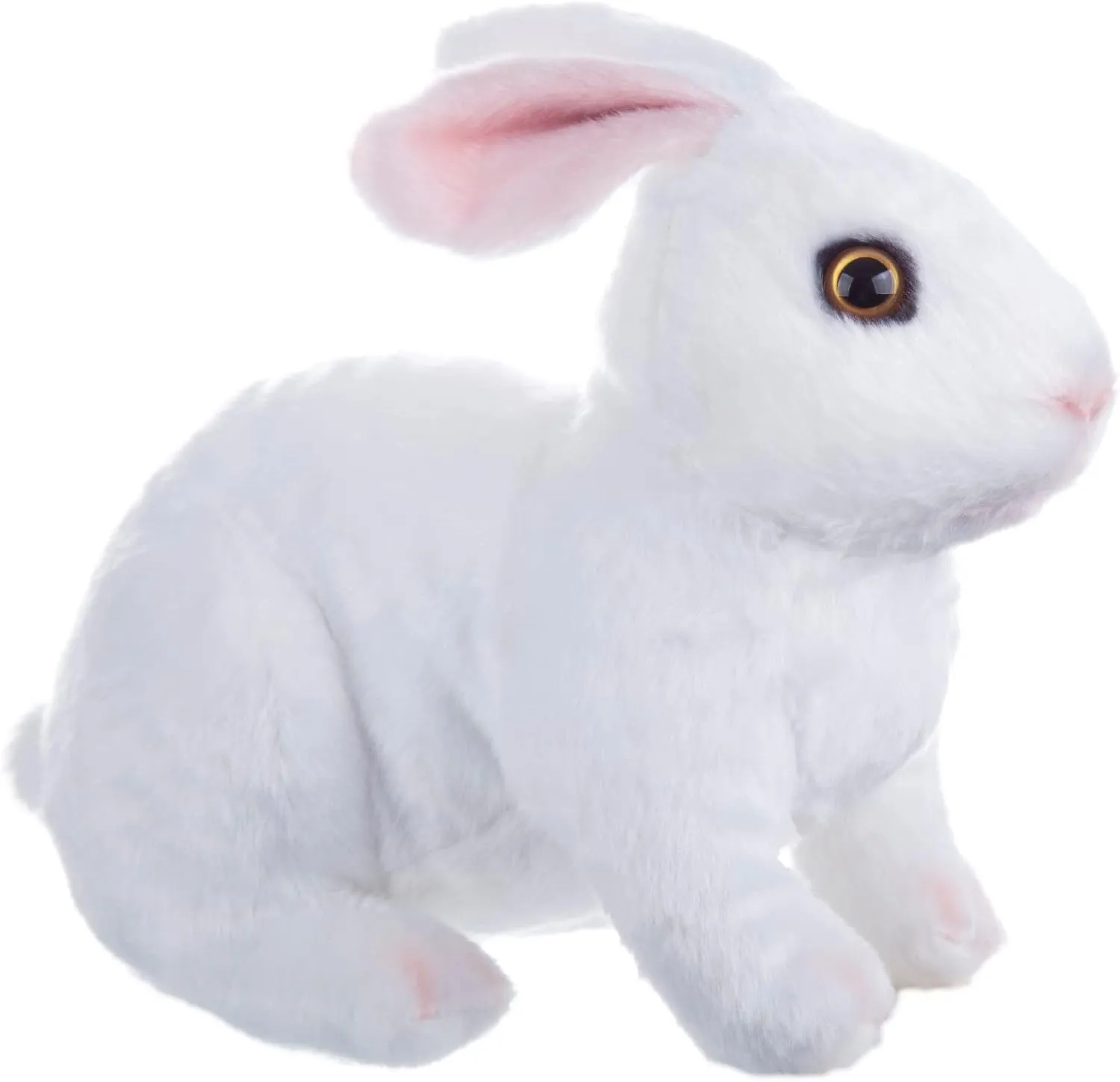 Berry President Stuffed Animals Rabbit Toys, Easter Basket Stuffers, Easter Bunny Toys, Plush Rabbit for Kids Toddlers Girls, 12 inches (White)