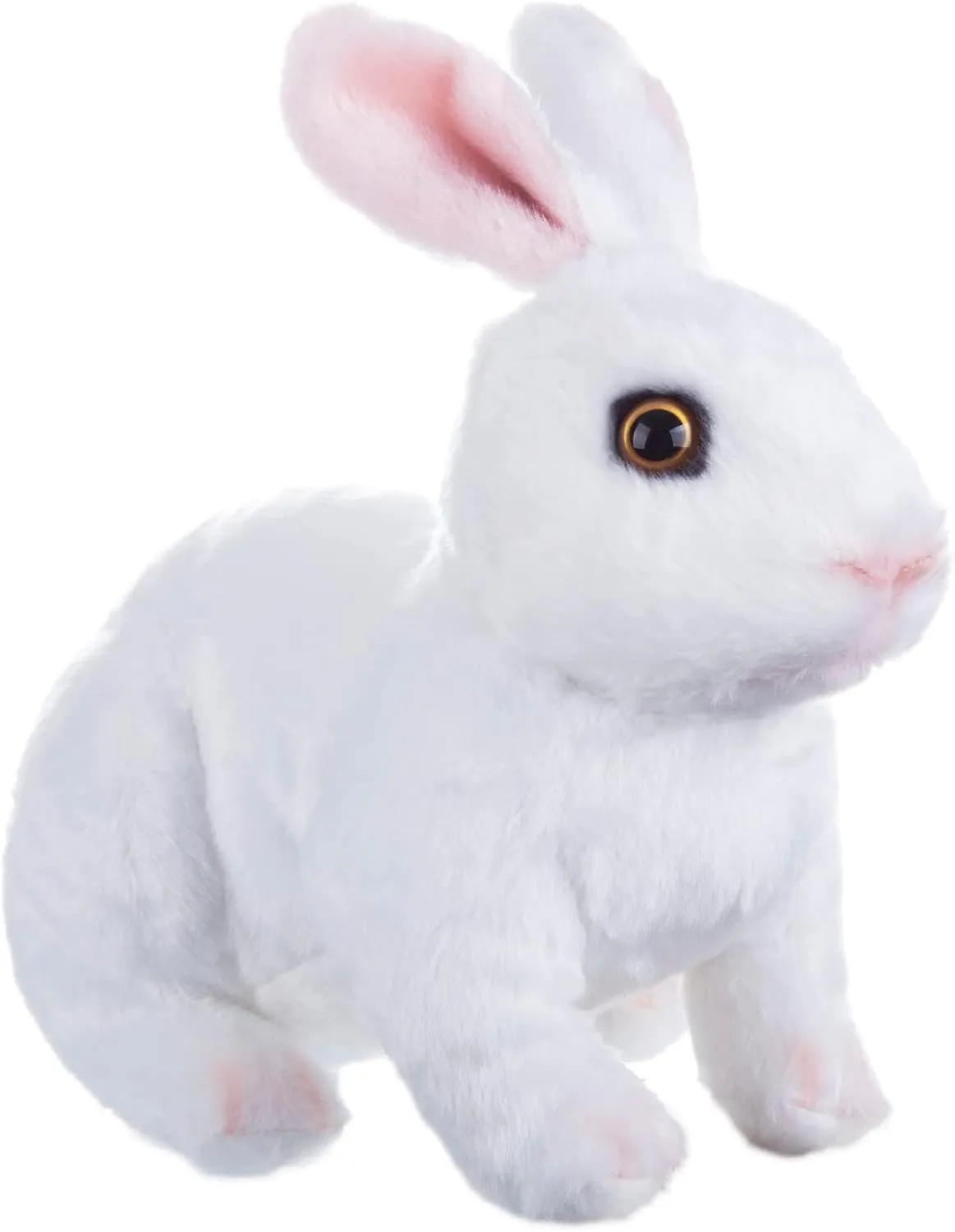 Berry President Stuffed Animals Rabbit Toys, Easter Basket Stuffers, Easter Bunny Toys, Plush Rabbit for Kids Toddlers Girls, 12 inches (White)