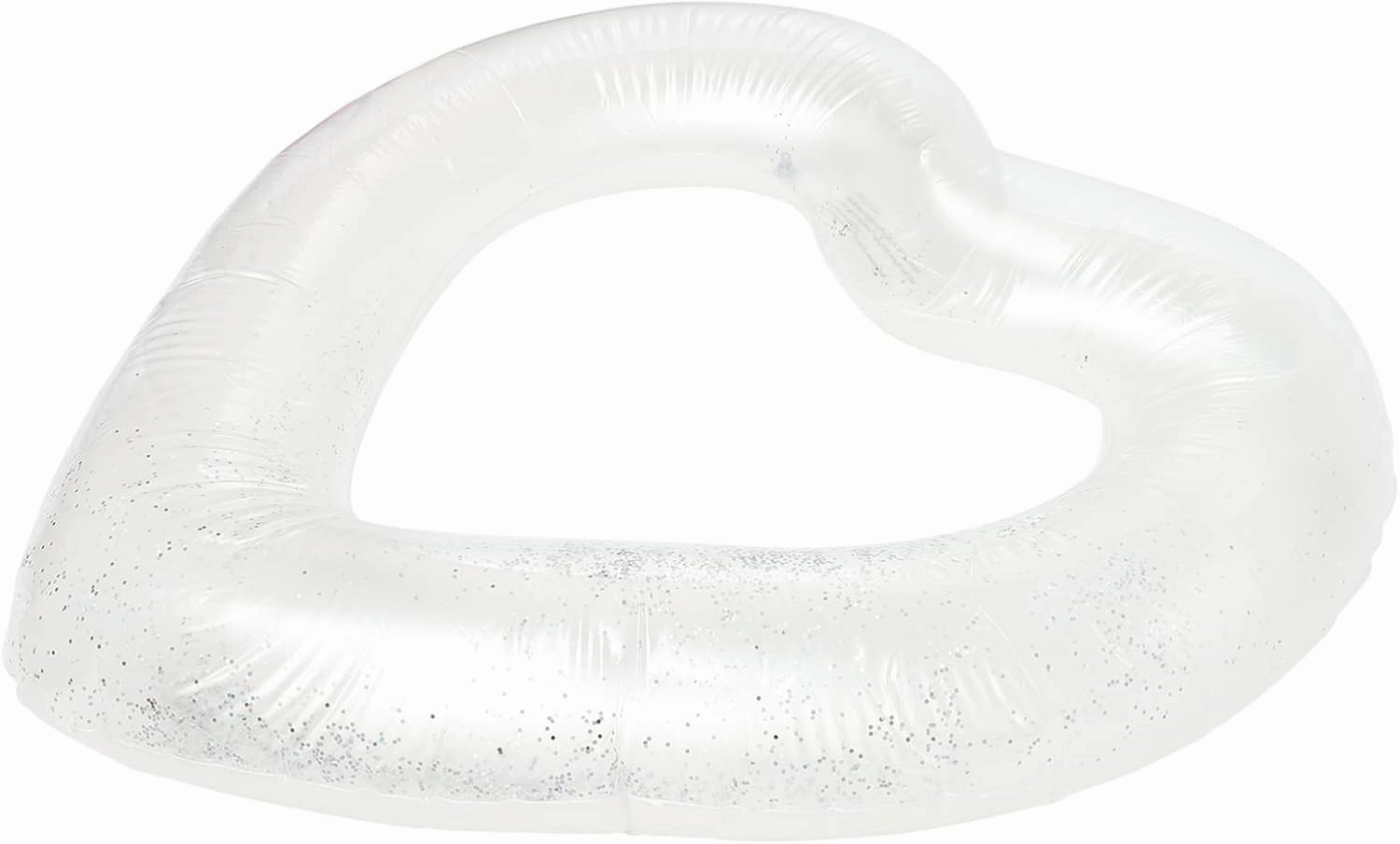 BESPORTBLE Heart-Shaped Swimming Inflatable Pool Float Toy Lightweight Portable for Design for Boys and Girls Adults