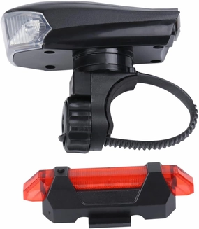 BESPORTBLE Motion Sensor Bike Lights 2-in-1 Front Rear Led Bike Lights Waterproof Easy Install Rechargeable for Cycling