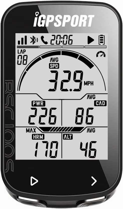 Bike Computer Wireless GPS, Bike Speedometer with 2.6 Inch Huge Screen Auto Backlight,ANT Cycling Computer