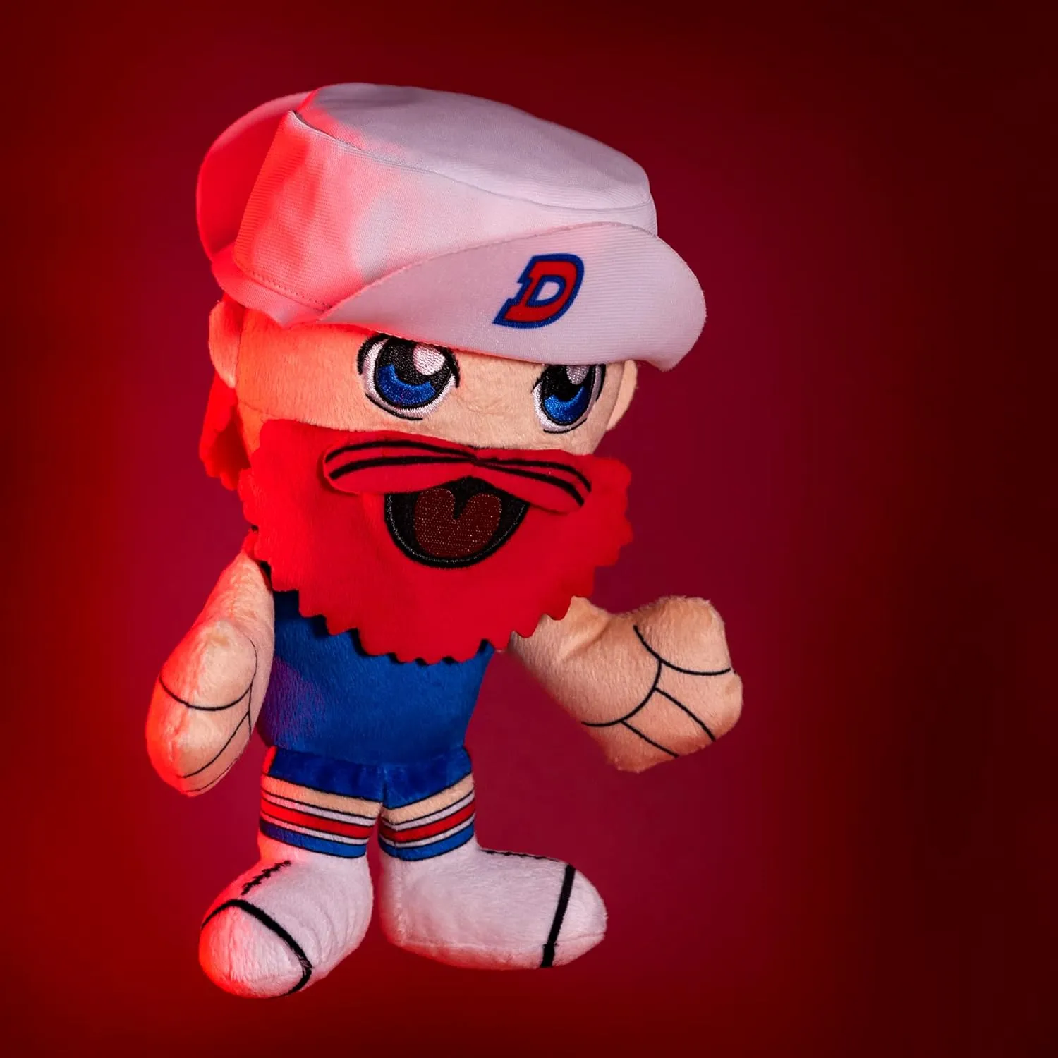 Bleacher Creatures Denver Nuggets Maxie The Miner Mascot 8" Kuricha Sitting Plushees- Soft Chibi Inspired Mascot