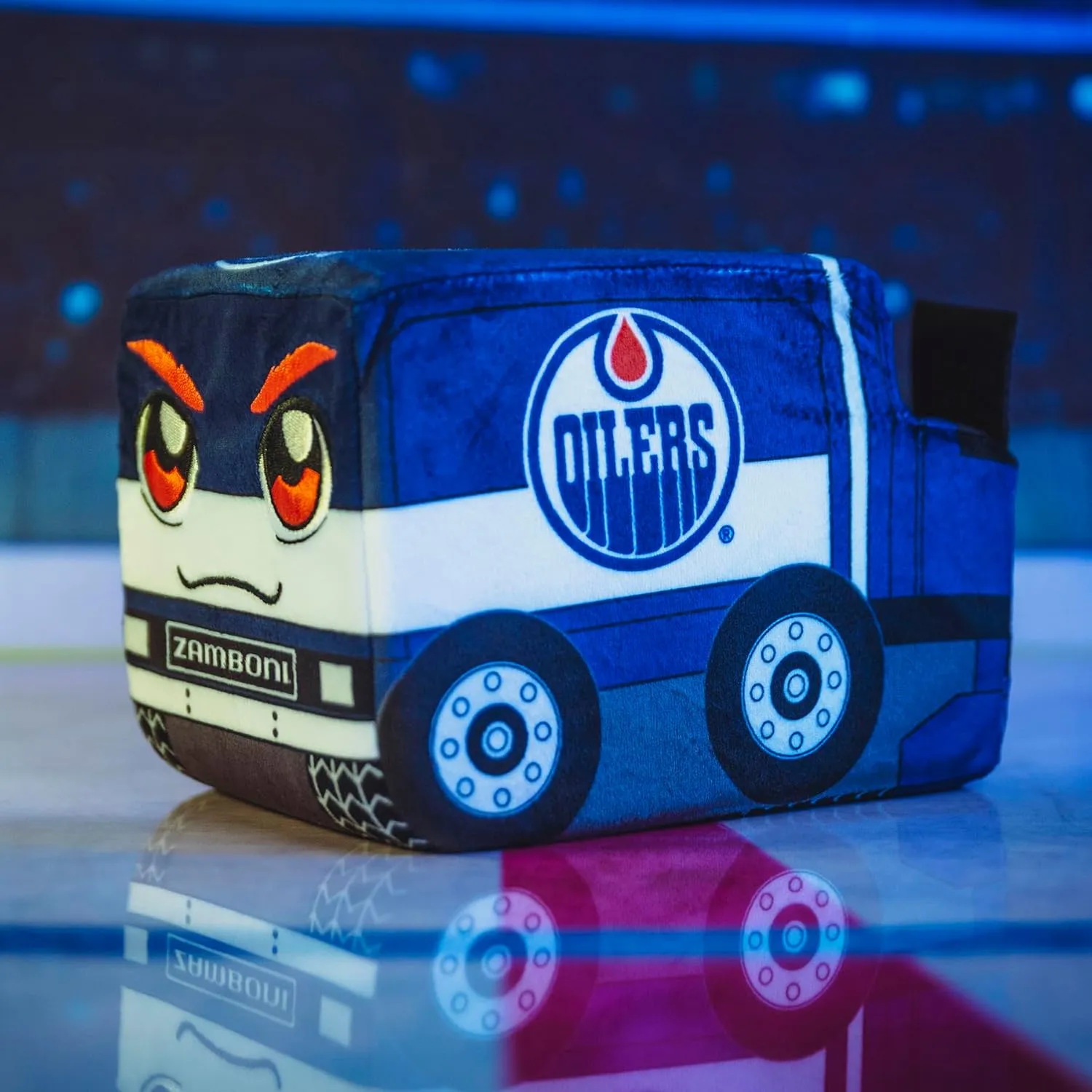 Bleacher Creatures Edmonton Oilers Zamboni 7" NHL Kuricha Plushie - Soft Inspired Plush