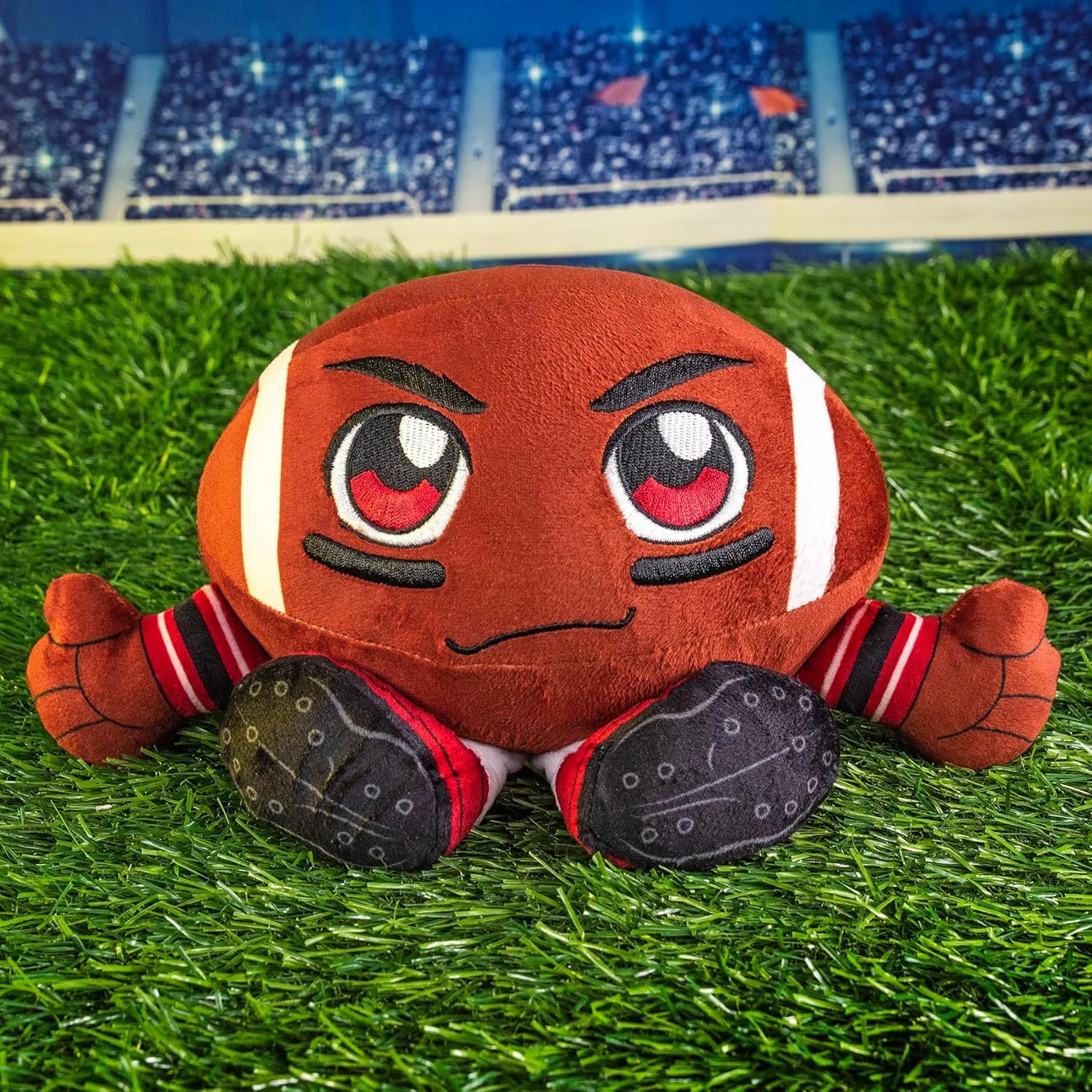 Bleacher Creatures Indiana Hoosiers 8" Kuricha Football Sitting Plush - Soft Chibi Inspired Plush