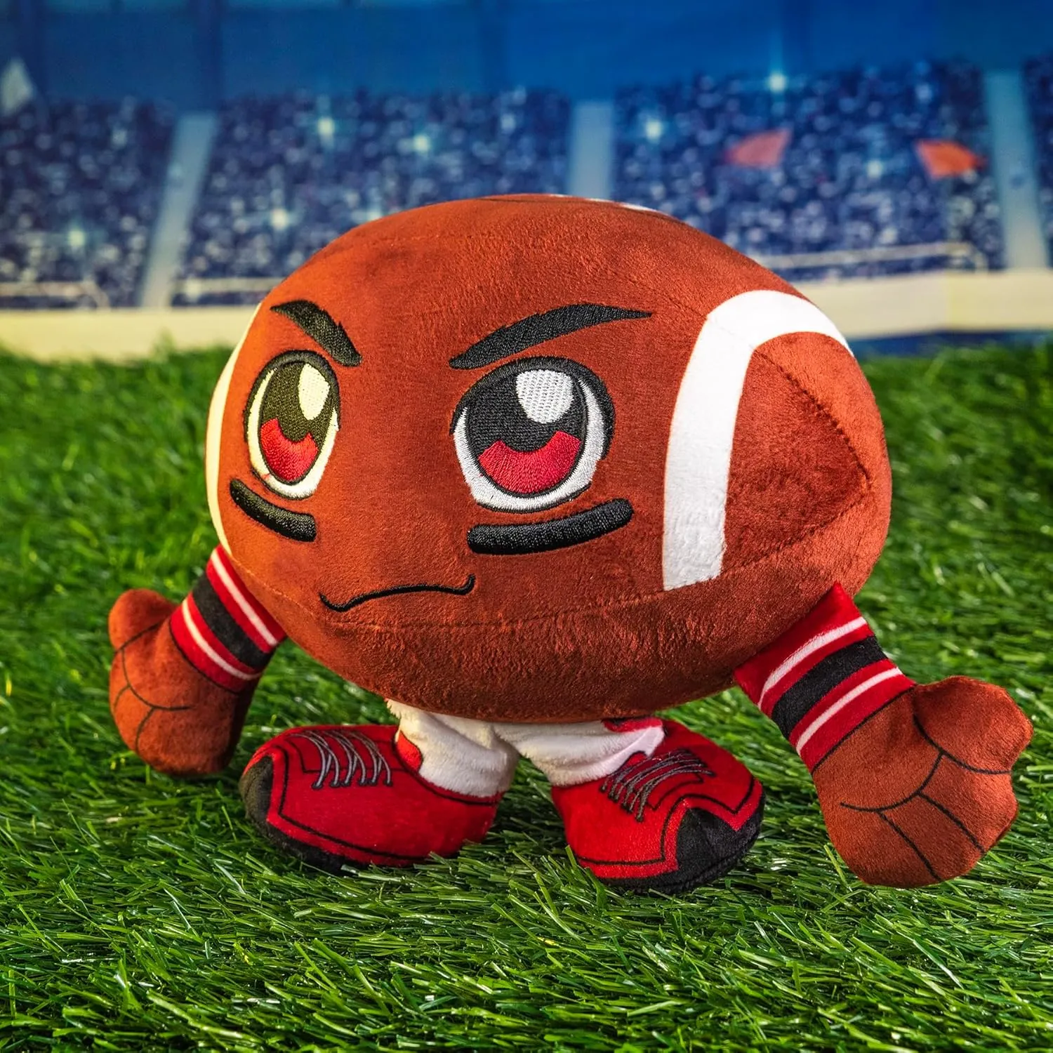 Bleacher Creatures Indiana Hoosiers 8" Kuricha Football Sitting Plush - Soft Chibi Inspired Plush