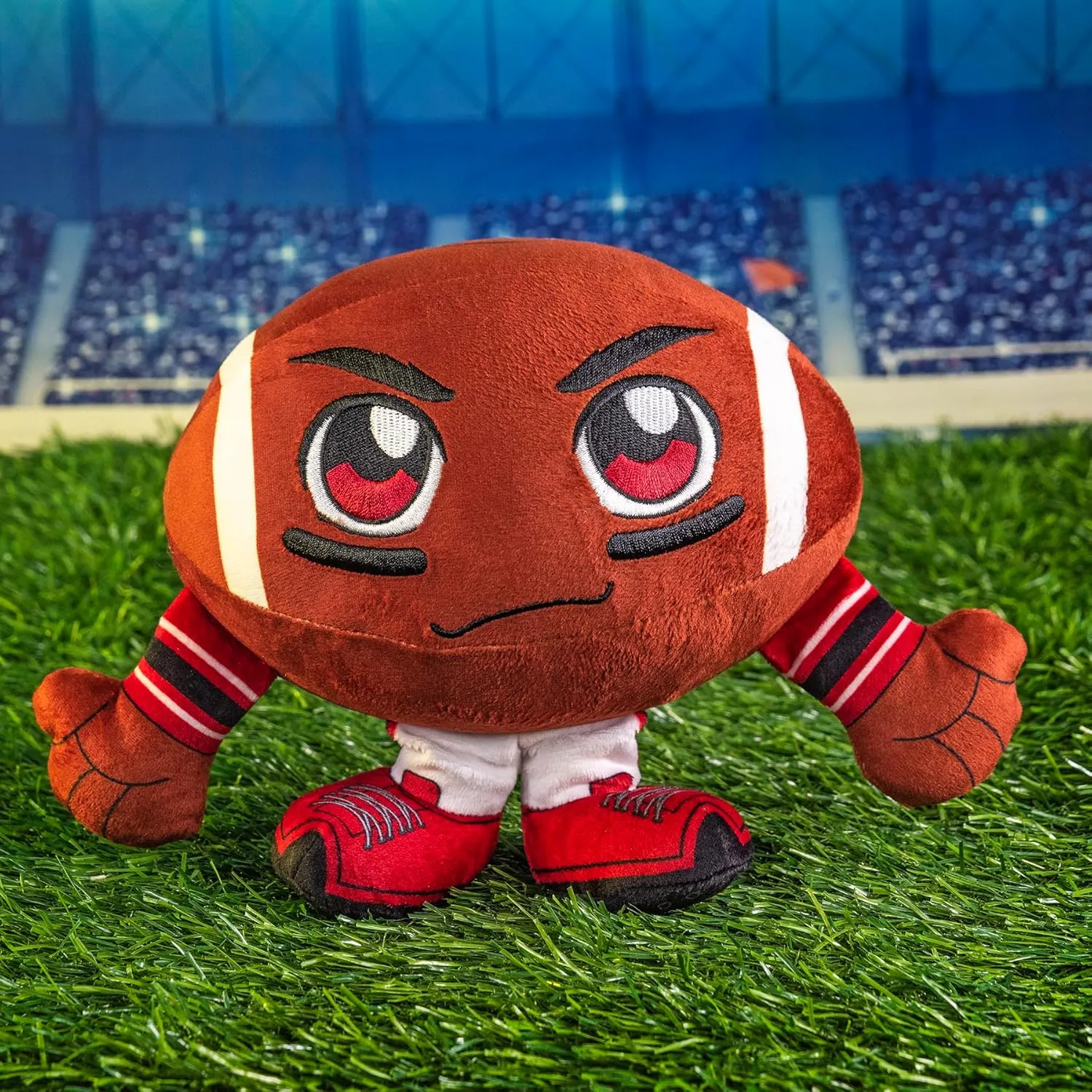 Bleacher Creatures Indiana Hoosiers 8" Kuricha Football Sitting Plush - Soft Chibi Inspired Plush