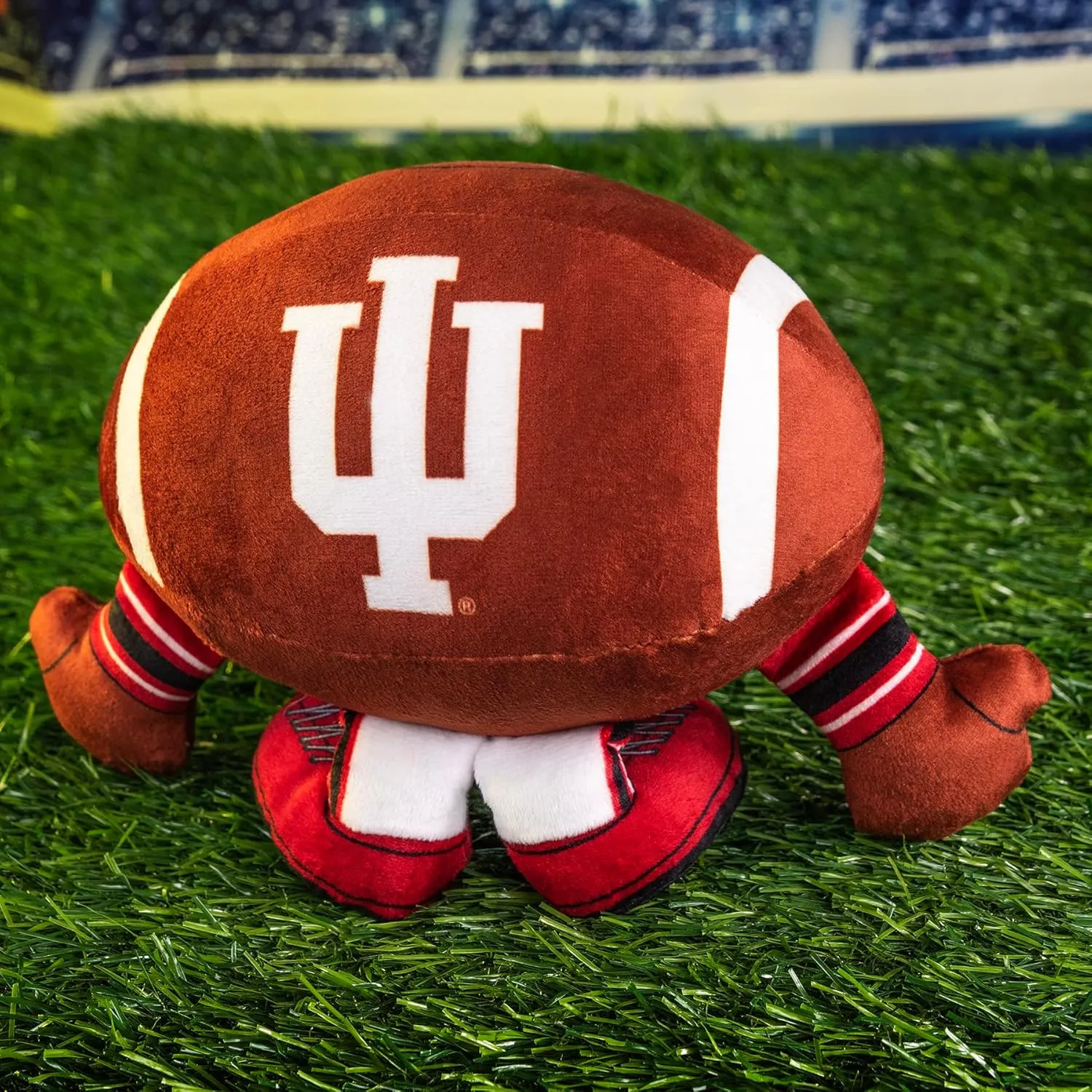 Bleacher Creatures Indiana Hoosiers 8" Kuricha Football Sitting Plush - Soft Chibi Inspired Plush