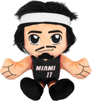Bleacher Creatures Miami Heat Jaime Jaquez Jr. 8" NBA Kuricha Sitting Plush - Soft Chibi Inspired NBA Superstar