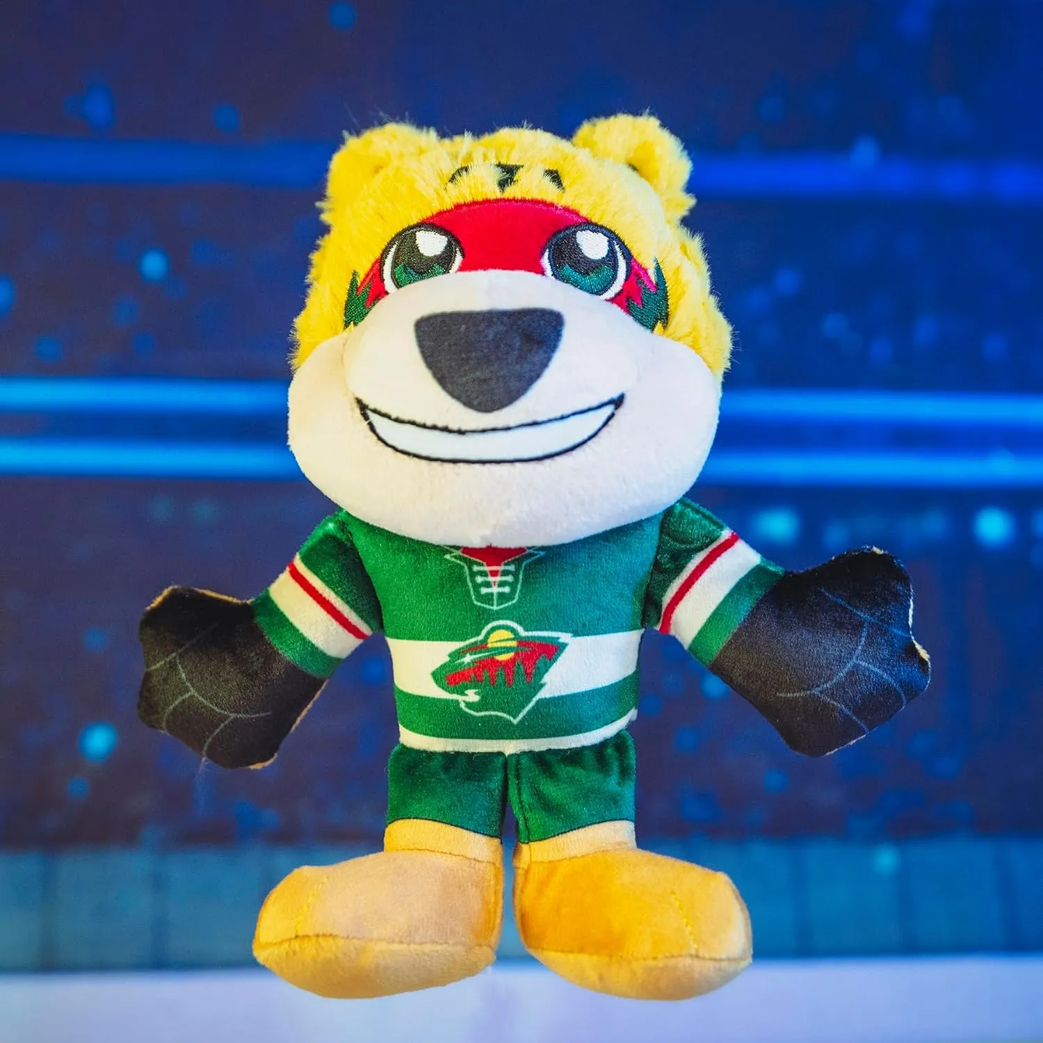 Bleacher Creatures Minnesota Wild Nordy 8" NHL Kuricha Mascot Sitting Plush - Soft Chibi Inspired Mascot