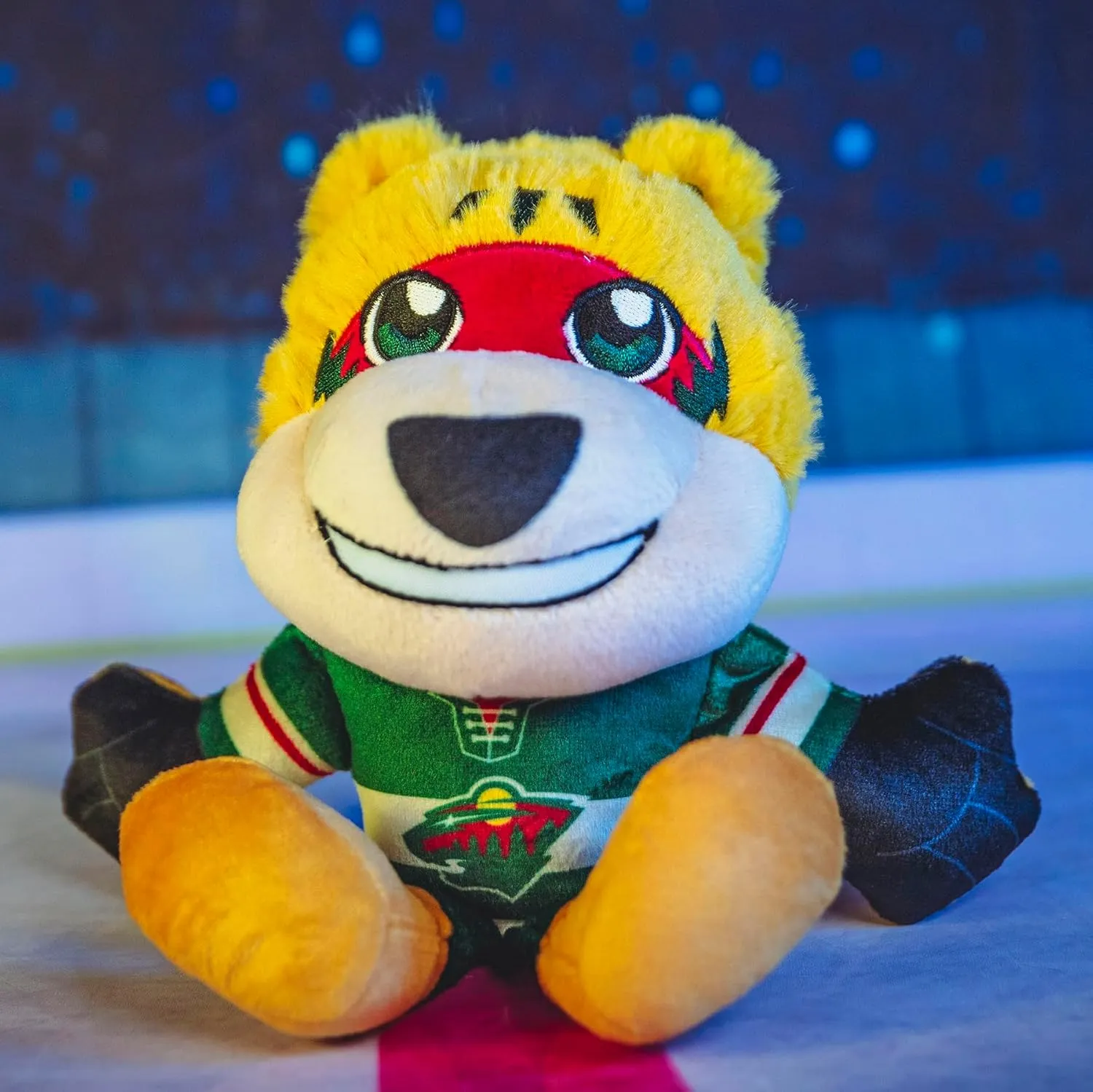 Bleacher Creatures Minnesota Wild Nordy 8" NHL Kuricha Mascot Sitting Plush - Soft Chibi Inspired Mascot
