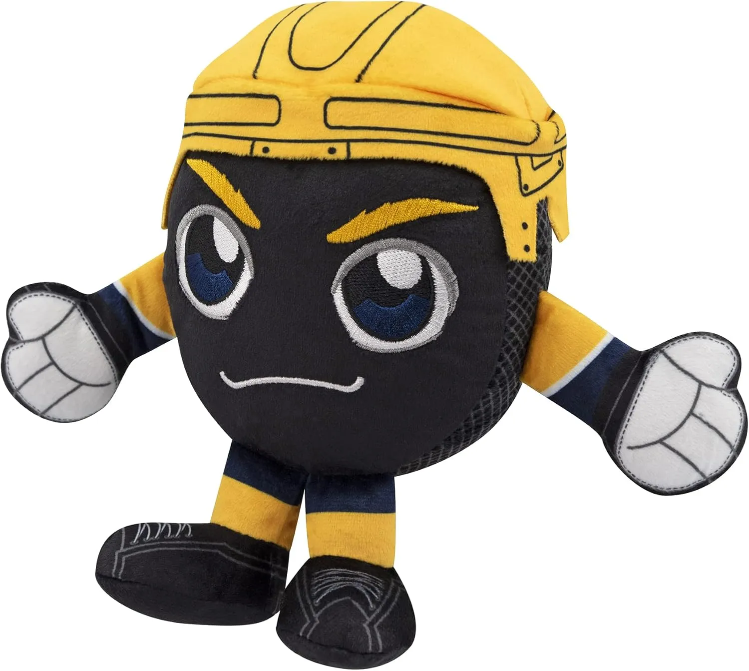 Bleacher Creatures Nashville Predators 8" Kuricha Hockey Puck Sitting Plushies- Soft Chibi Inspired Plush