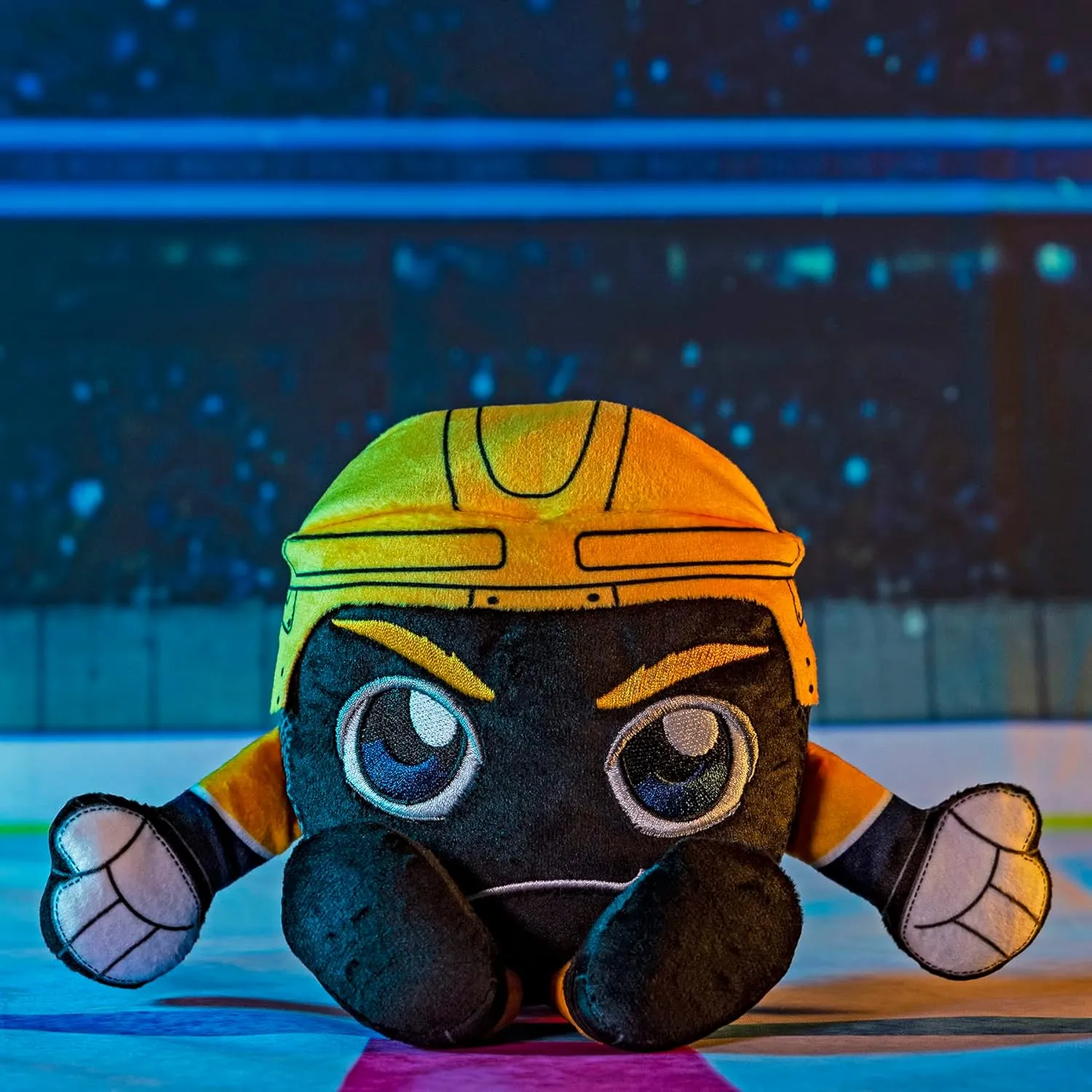 Bleacher Creatures Nashville Predators 8" Kuricha Hockey Puck Sitting Plushies- Soft Chibi Inspired Plush