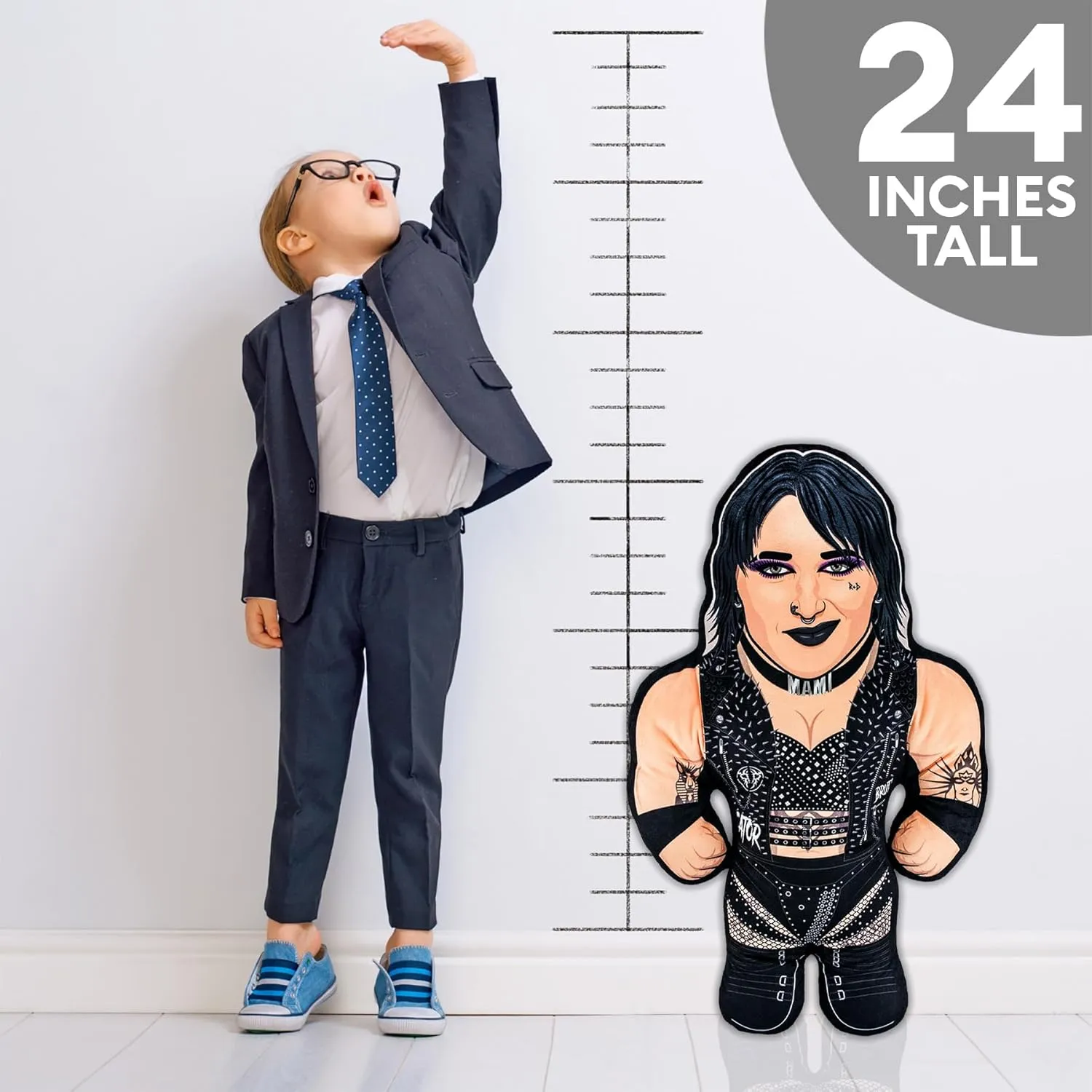 Bleacher Creatures WWE Rhea Ripley 24" Bleacher Buddy - Soft Plush Toy