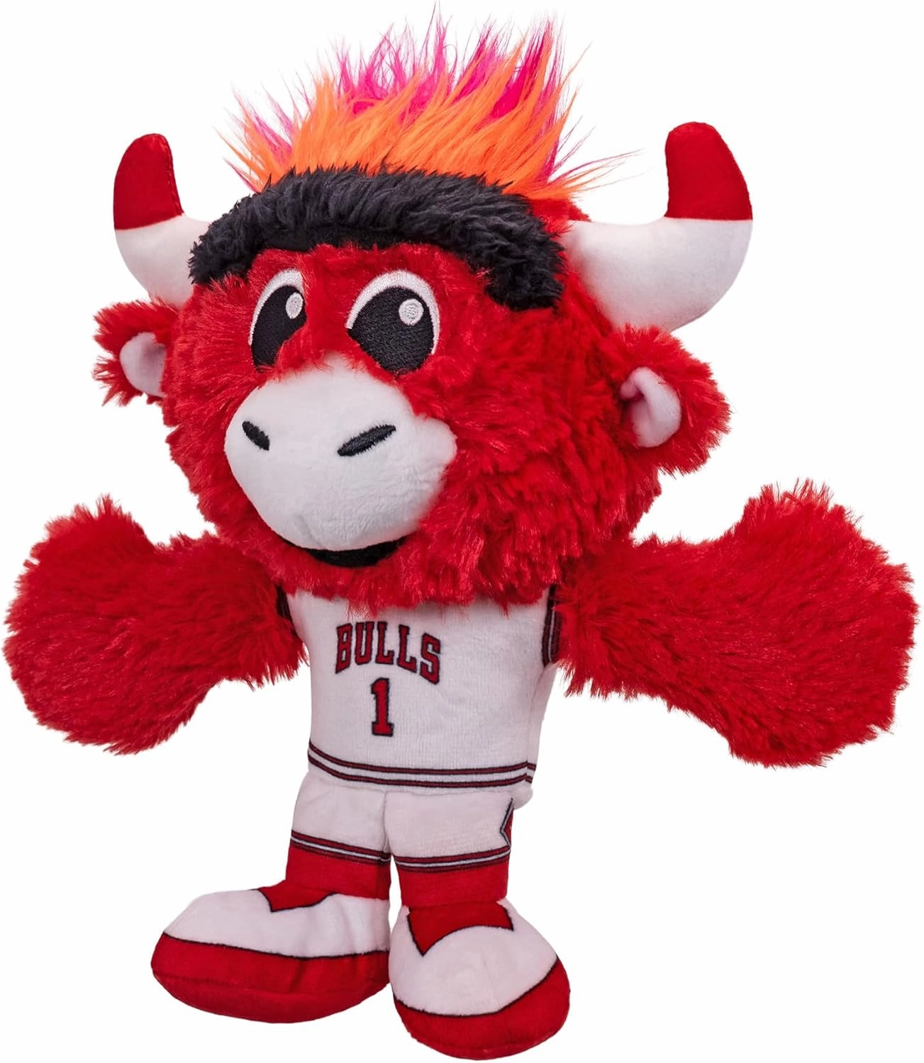 Bleacher Creatures Chicago Bulls Benny Mascot 8" Kuricha Sitting Plushees- Soft Chibi Inspired Mascot