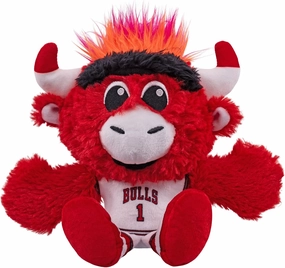 Bleacher Creatures Chicago Bulls Benny Mascot 8" Kuricha Sitting Plushees- Soft Chibi Inspired Mascot