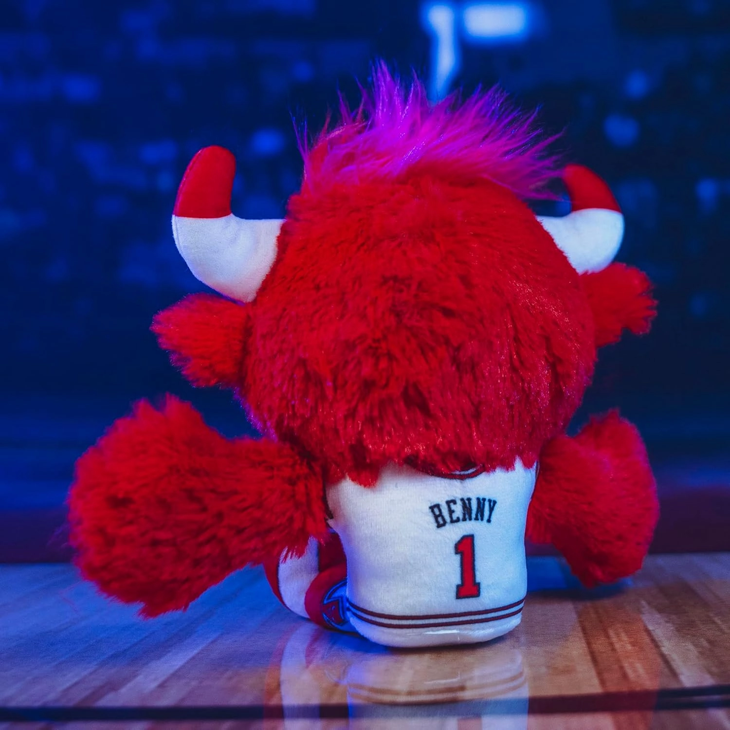 Bleacher Creatures Chicago Bulls Benny Mascot 8" Kuricha Sitting Plushees- Soft Chibi Inspired Mascot