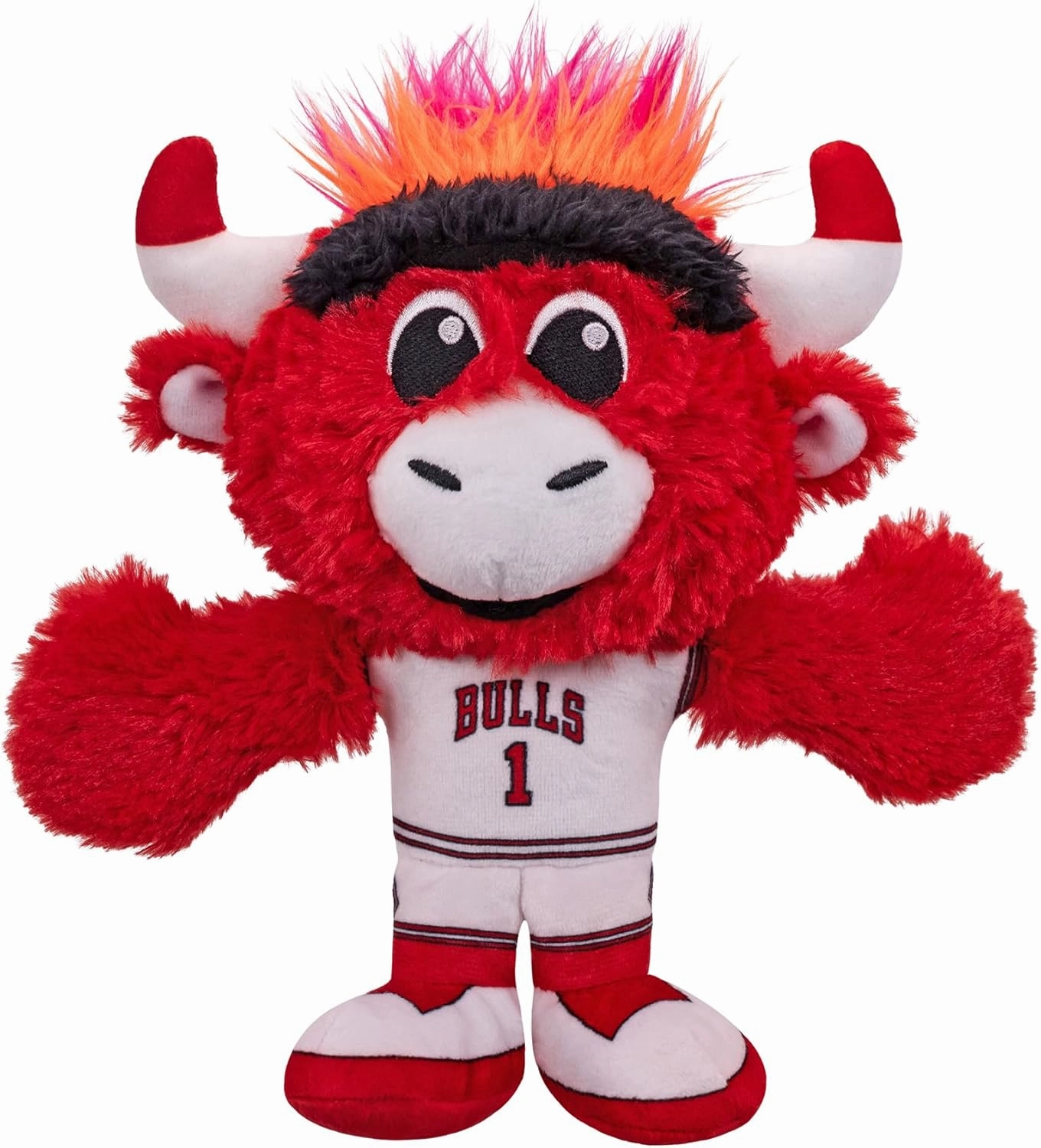 Bleacher Creatures Chicago Bulls Benny Mascot 8" Kuricha Sitting Plushees- Soft Chibi Inspired Mascot