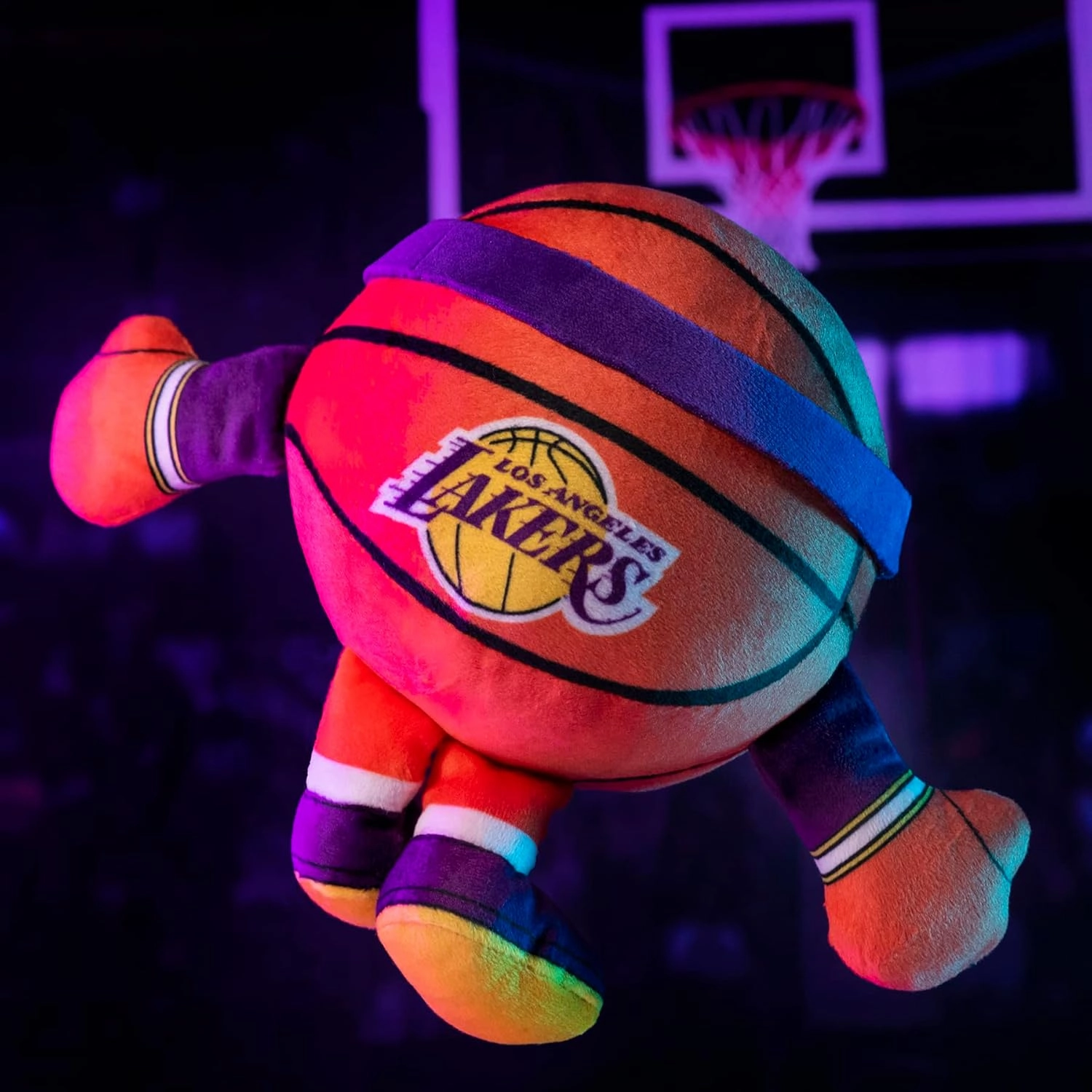 Bleacher Creatures Los Angeles Lakers 8" Kuricha Basketball Sitting Plush- Soft Chibi Inspired Plush