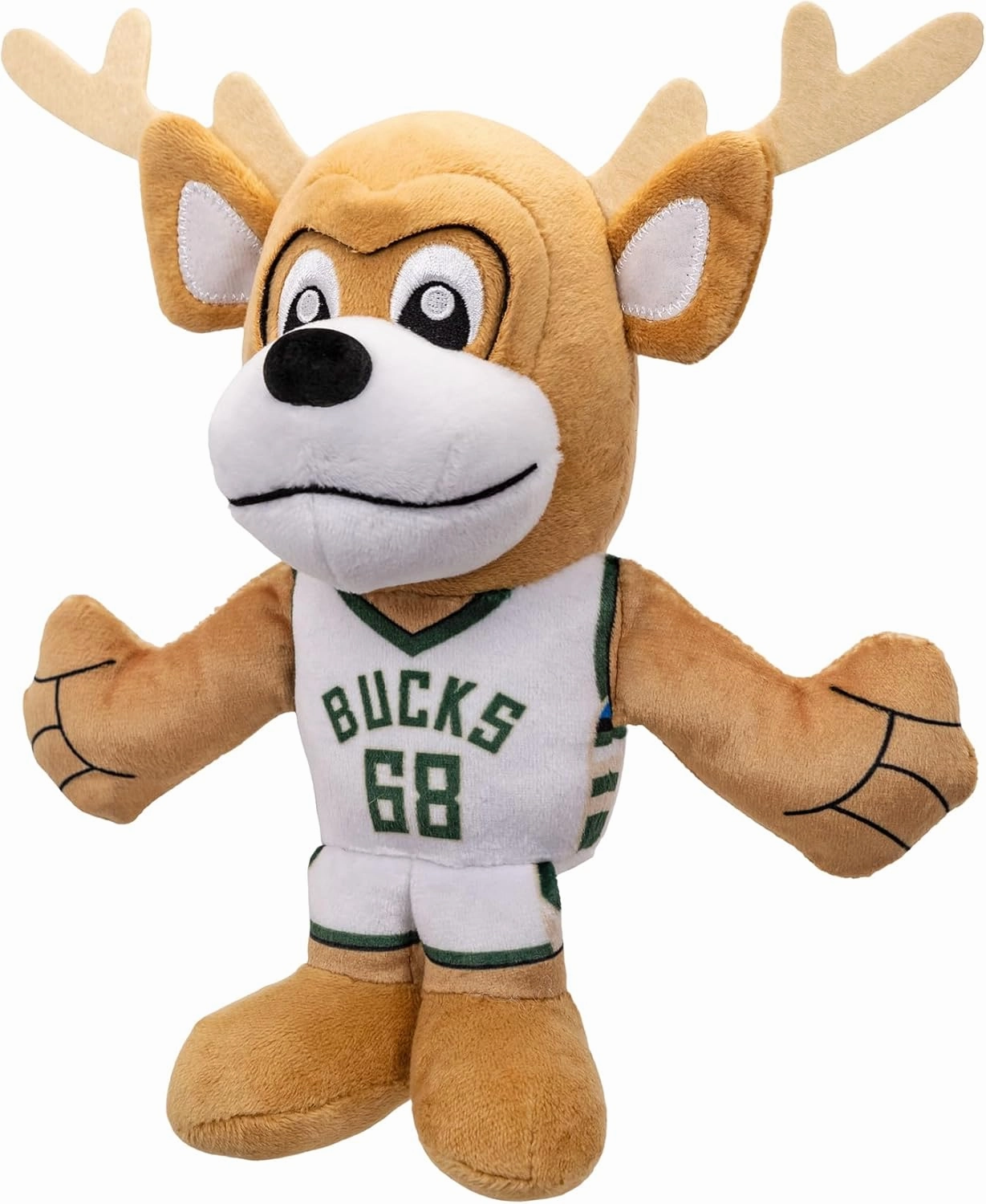 Bleacher Creatures Milwaukee Bucks Bango 8" NBA Mascot Kuricha Sitting Plush - Soft Chibi Inspired Mascot