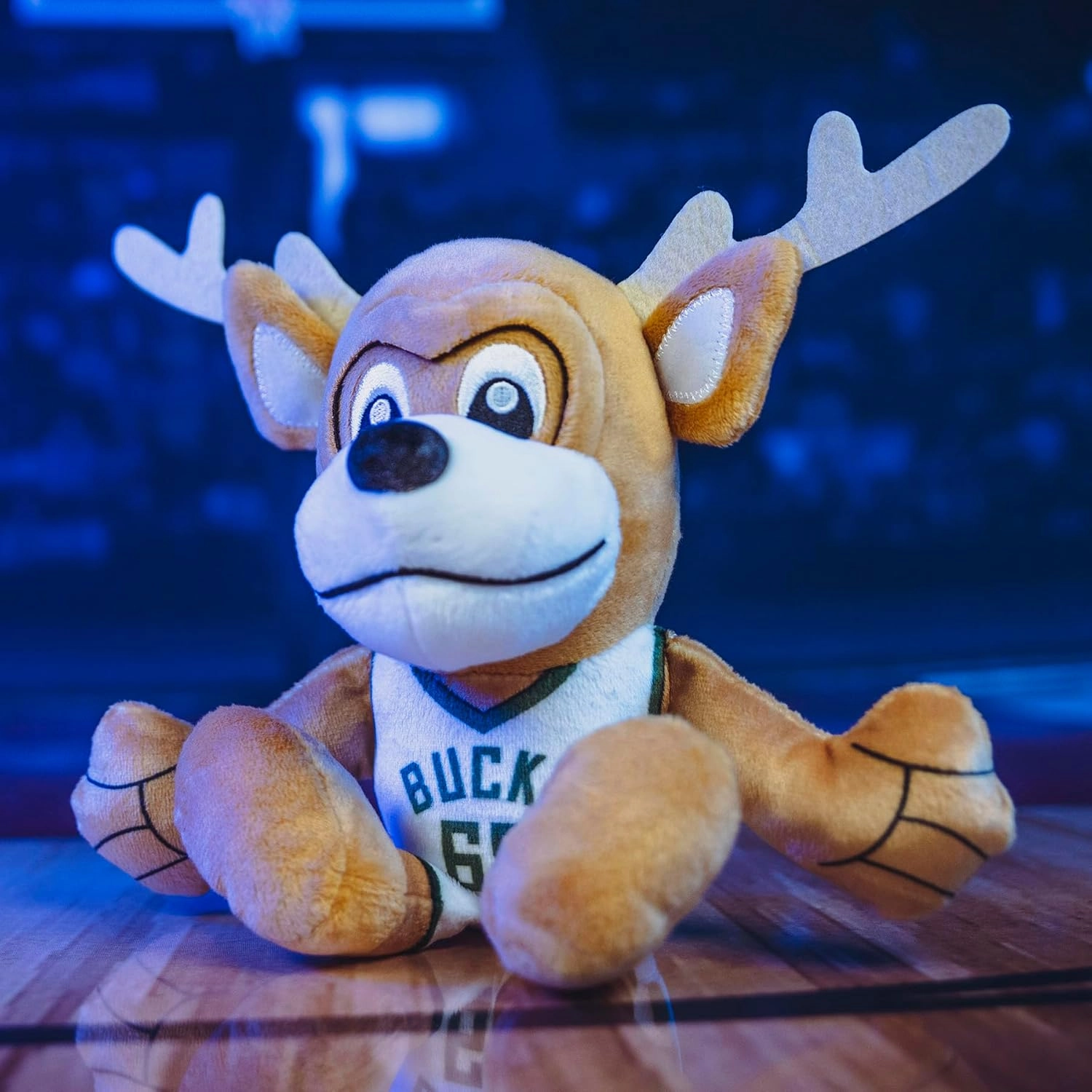 Bleacher Creatures Milwaukee Bucks Bango 8" NBA Mascot Kuricha Sitting Plush - Soft Chibi Inspired Mascot