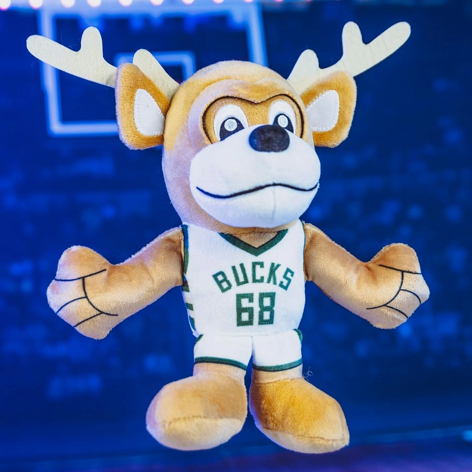 Bleacher Creatures Milwaukee Bucks Bango 8" NBA Mascot Kuricha Sitting Plush - Soft Chibi Inspired Mascot
