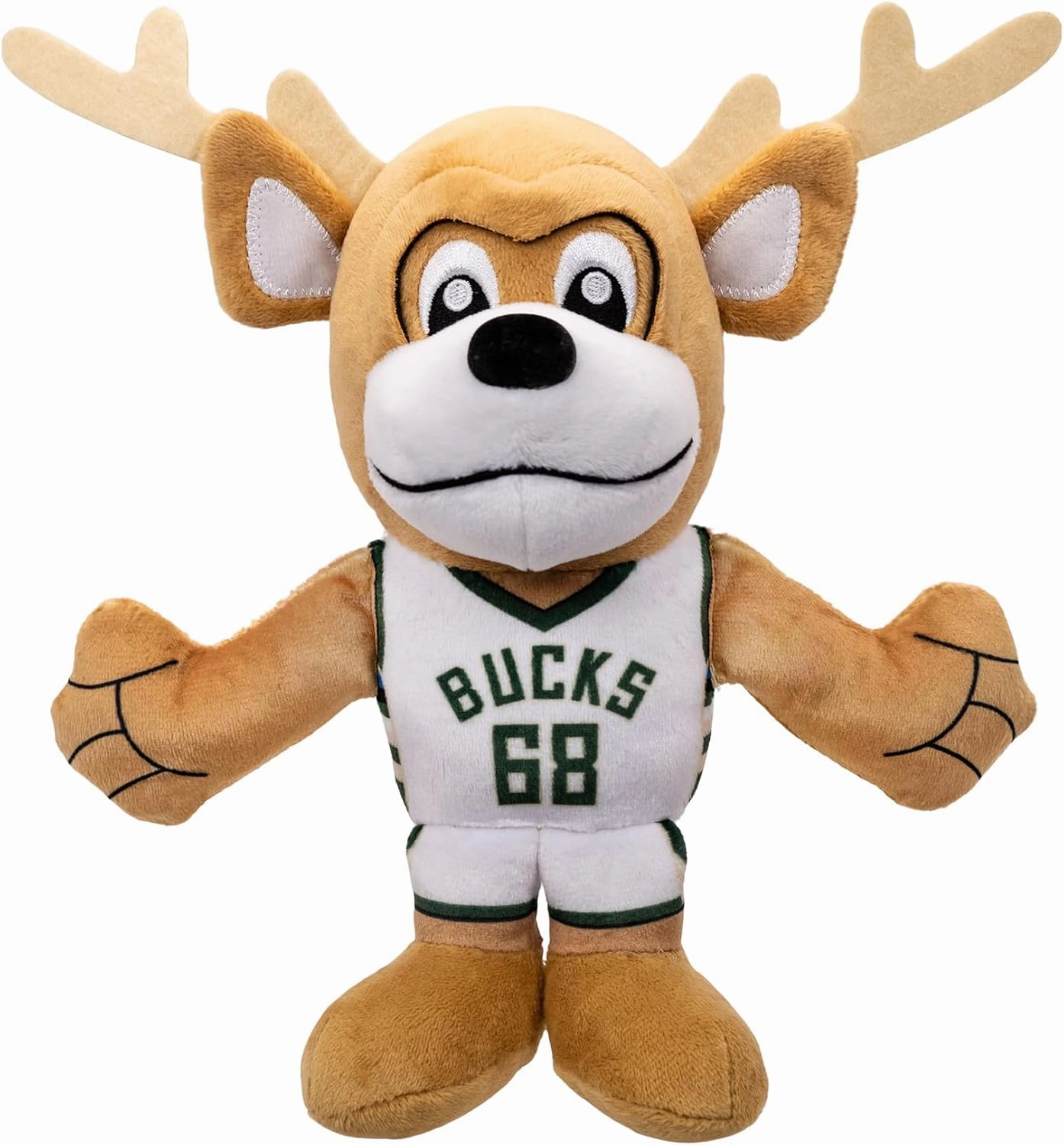 Bleacher Creatures Milwaukee Bucks Bango 8" NBA Mascot Kuricha Sitting Plush - Soft Chibi Inspired Mascot