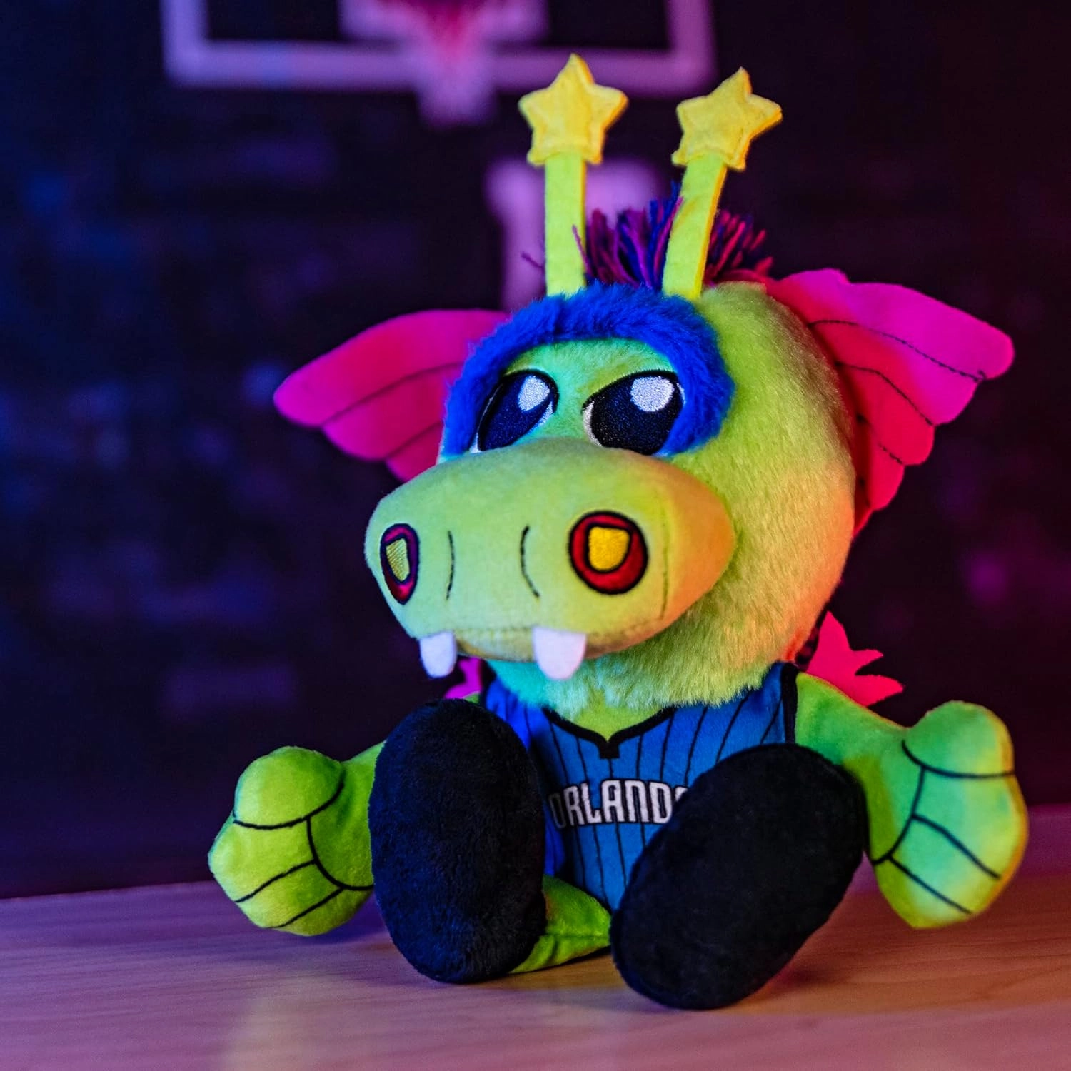 Bleacher Creatures Orlando Magic Stuff The Magic Dragon 8" Mascot Kuricha Sitting Plushees- Soft Chibi Inspired Mascot