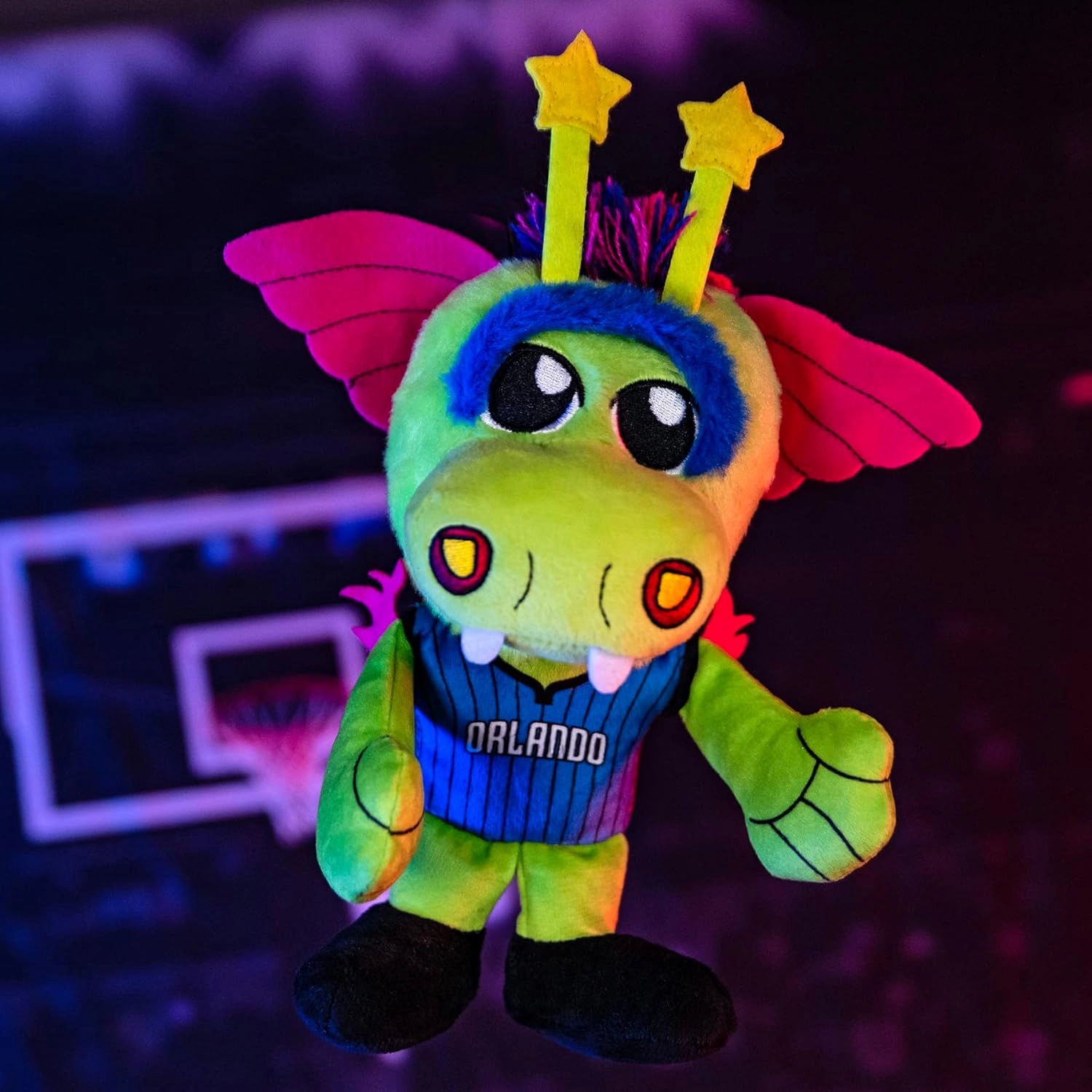 Bleacher Creatures Orlando Magic Stuff The Magic Dragon 8" Mascot Kuricha Sitting Plushees- Soft Chibi Inspired Mascot