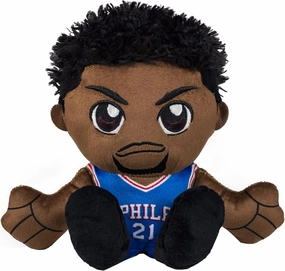 Bleacher Creatures Philadelphia 76ers Joel Embiid 8" Kuricha Plush - Soft Chibi Inspired NBA Baller
