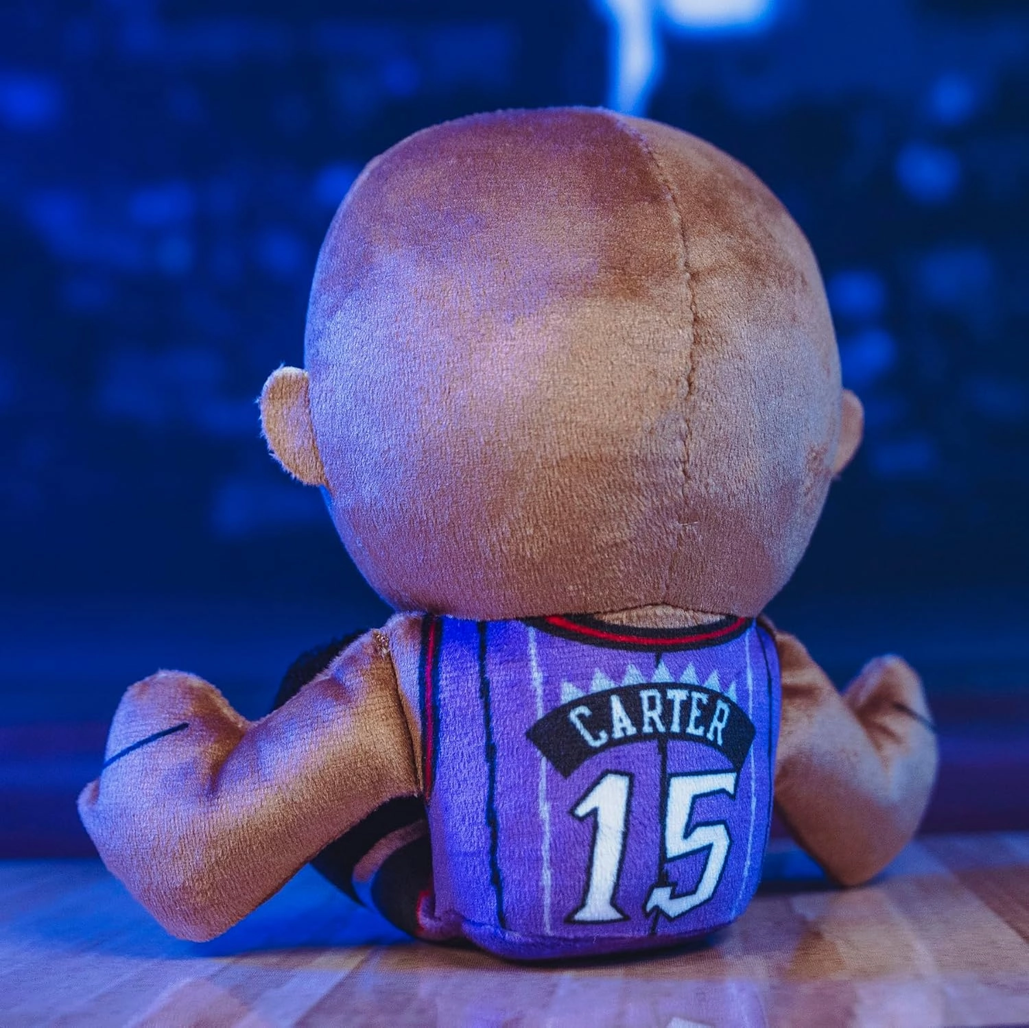Bleacher Creatures Toronto Raptors Vince Carter 8" NBA Kuricha Sitting Plush - Soft Chibi Inspired NBA Superstar
