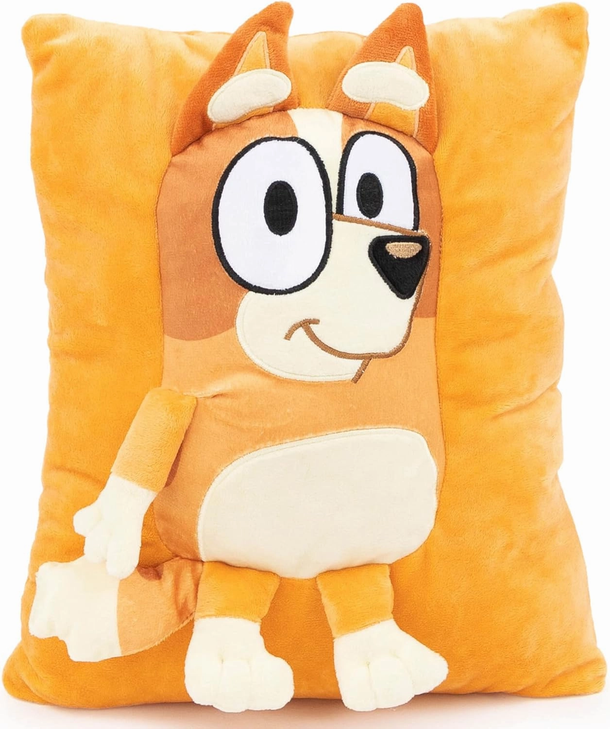 Bluey Bingo Snuggle Pillow - Super Soft Plush Decorative Throw Pillow – Measures 13 Inches (Official Product)