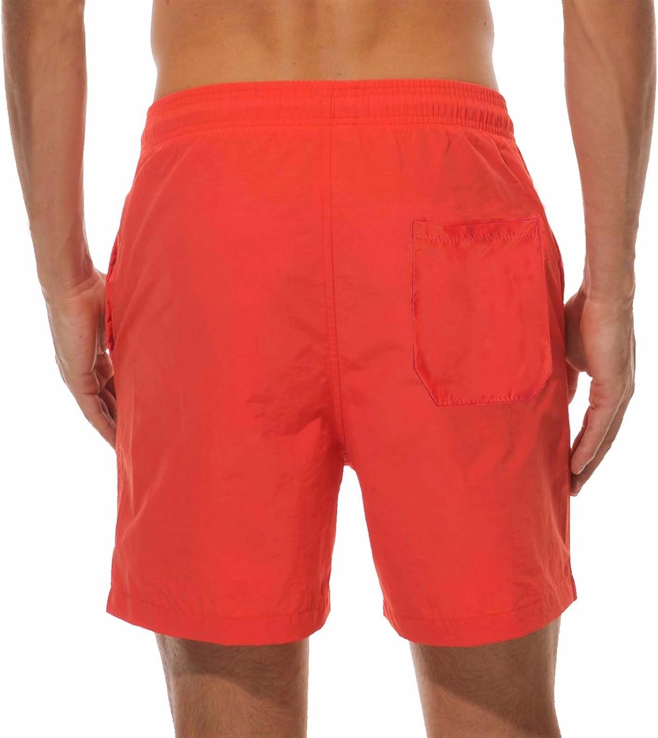 Board Shorts Without Liner Men's Swim Trunks 5 Inch Inseam Quick Dry Swimming Shorts for Men Beach
