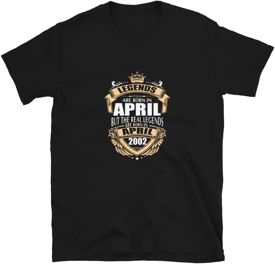 Born in April 2002 Classic Vintage Gift Shirt