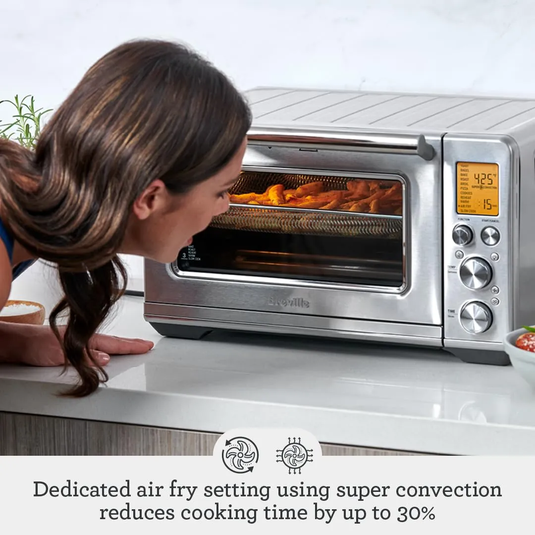 Breville BOV860OLT Smart Oven Air Fryer and Convection Oven, Olive Tapenade