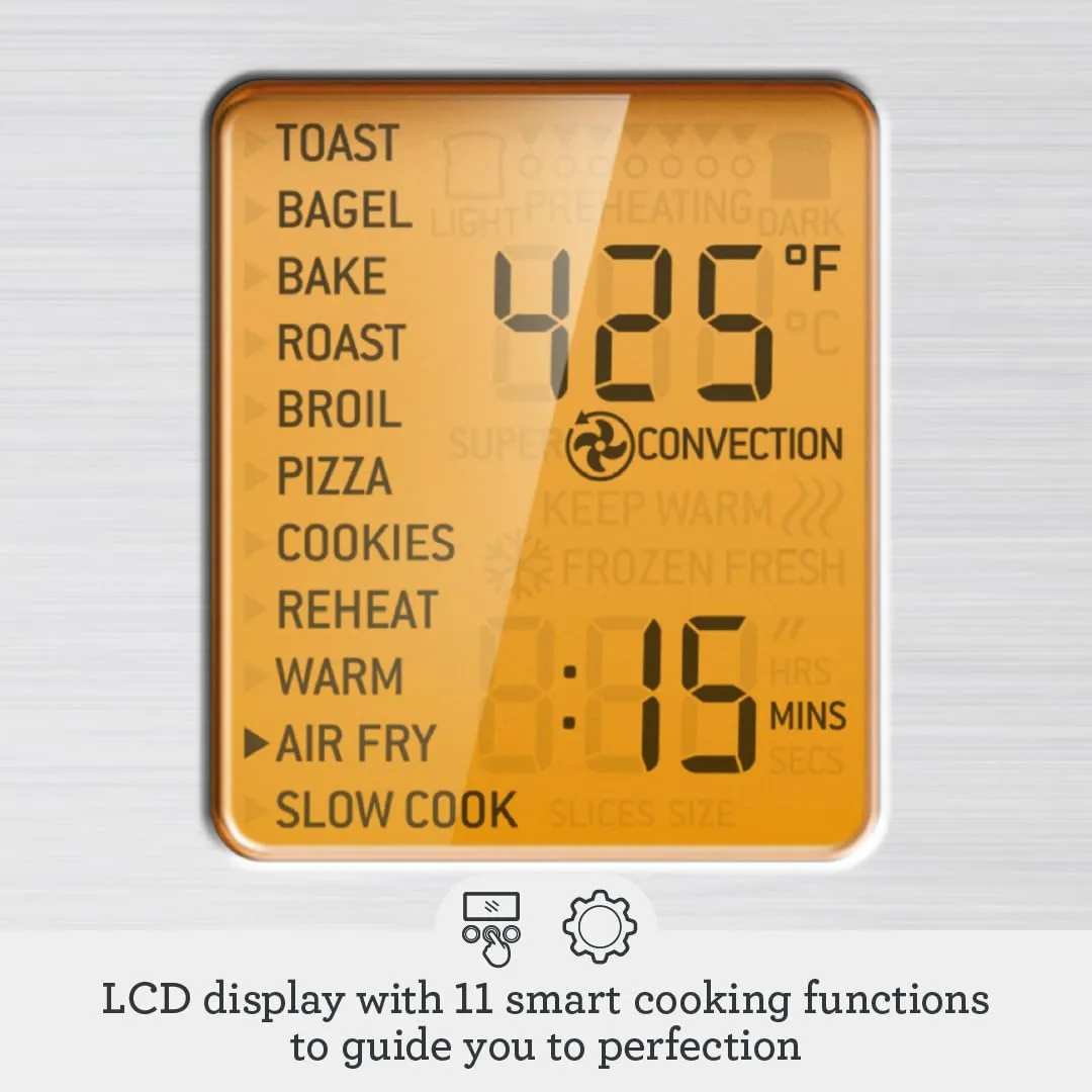 Breville BOV860OLT Smart Oven Air Fryer and Convection Oven, Olive Tapenade