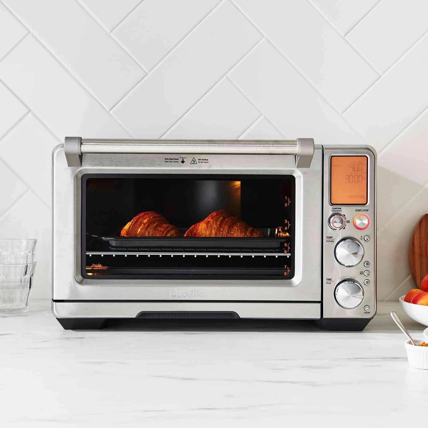 Breville BOV950BSS Joule Smart Oven Air Fryer Pro Countertop Oven, Brushed Stainless Steel