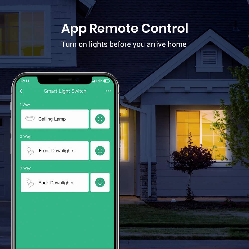 BroadLink Smart Light Switch, No Neutral Wire Required, Single Pole with App and Voice Control, 2-Gang Touch Timer Switch, Compatible with Alexa, Google Assistant, IFTTT, Siri Shortcuts, Hub Included