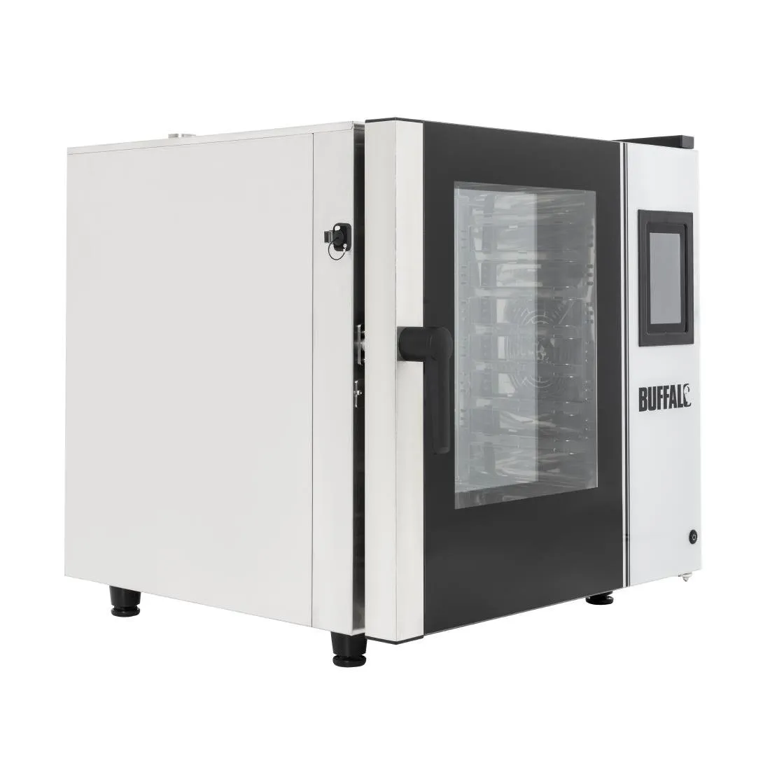 Buffalo Freestanding Smart Touchscreen Combi Oven 7x GN 1/1 with Installation Kit