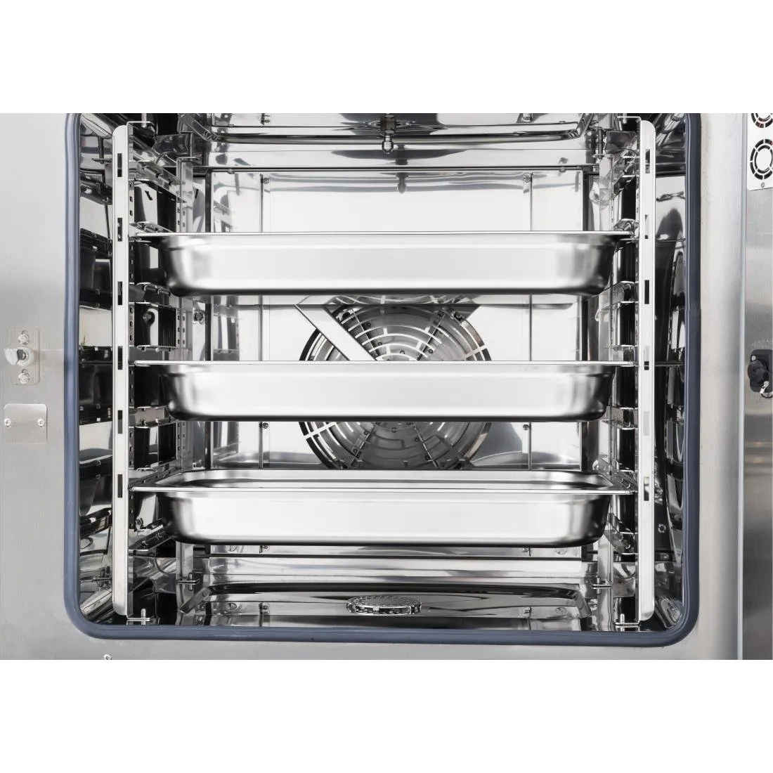 Buffalo Freestanding Smart Touchscreen Combi Oven 7x GN 1/1 with Installation Kit