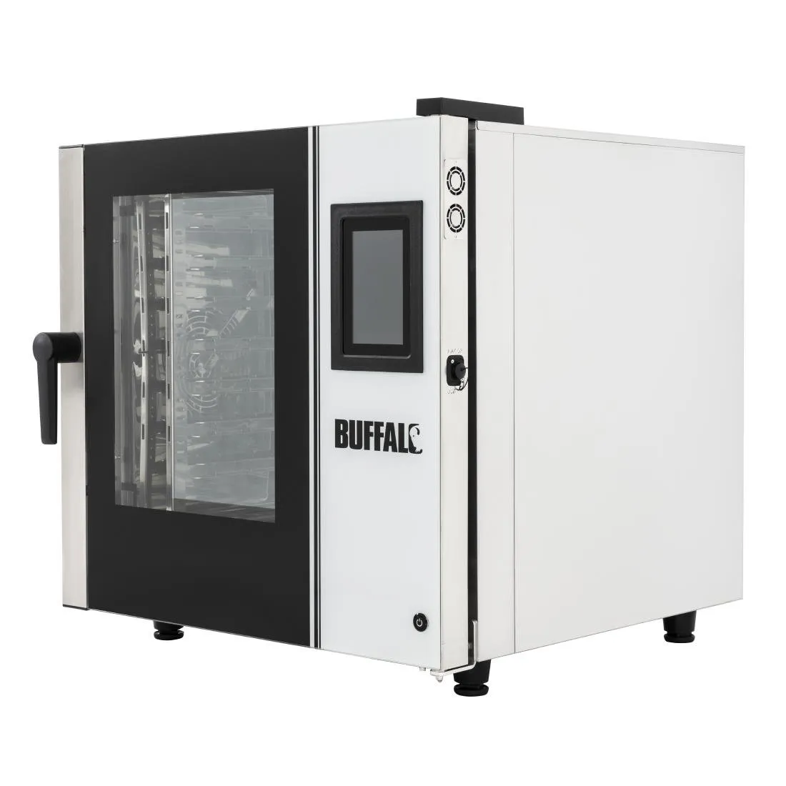 Buffalo Freestanding Smart Touchscreen Combi Oven 7x GN 1/1 with Installation Kit